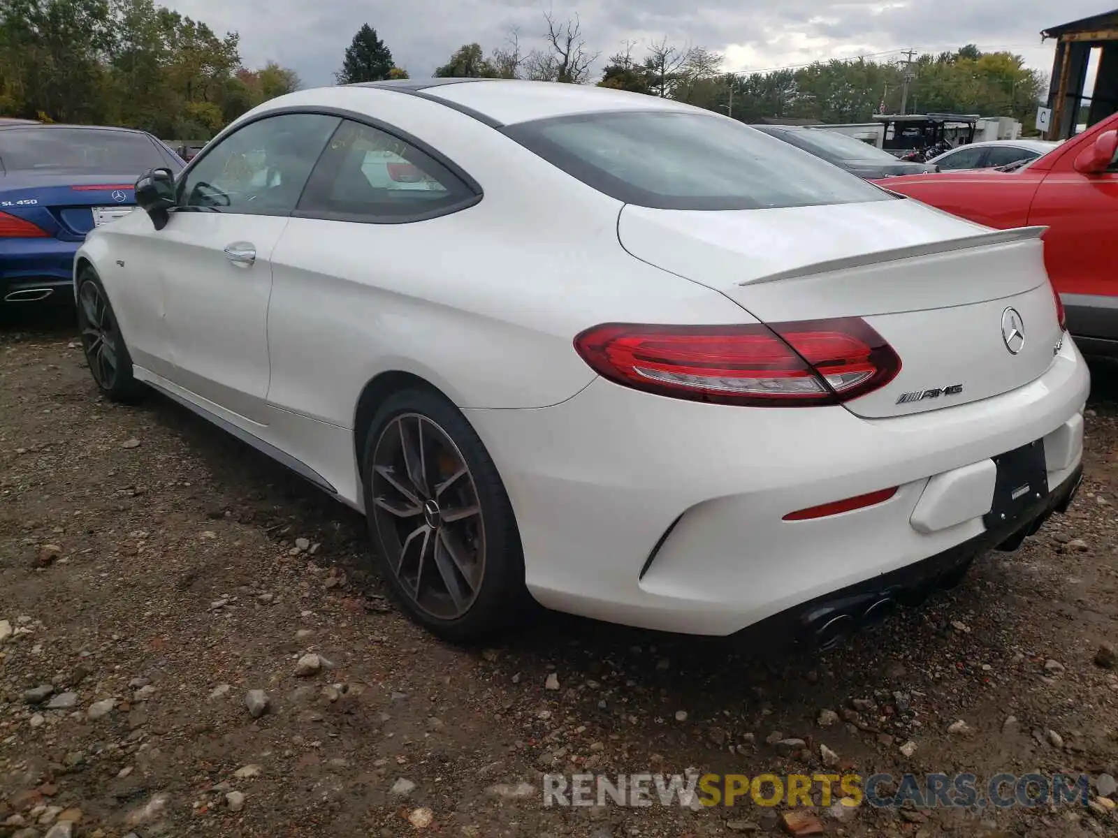 3 Photograph of a damaged car W1KWJ6EB6MG081318 MERCEDES-BENZ C-CLASS 2021