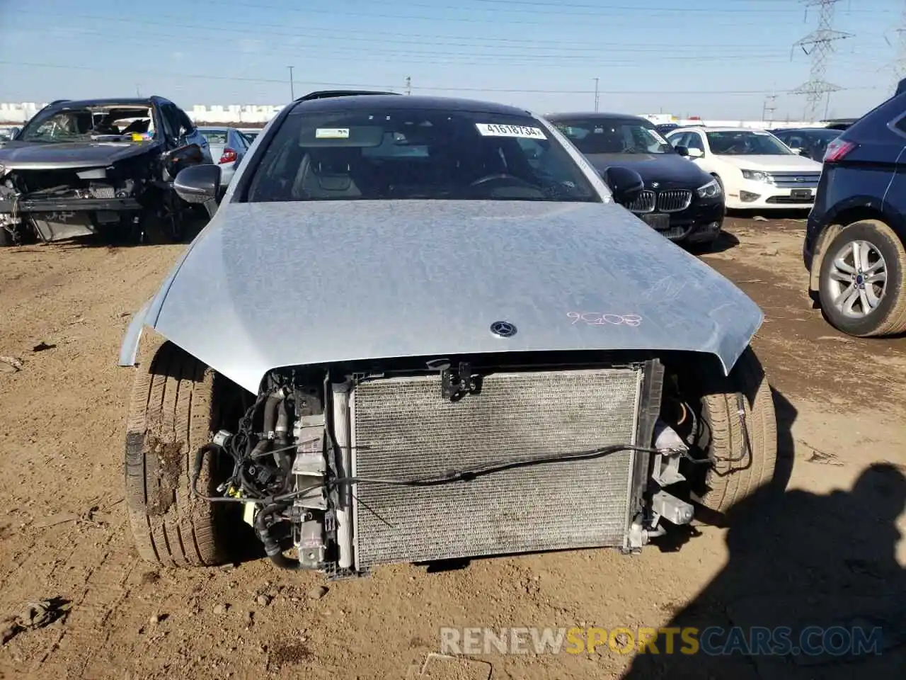 5 Photograph of a damaged car W1KWJ6EB7MG095082 MERCEDES-BENZ C-CLASS 2021