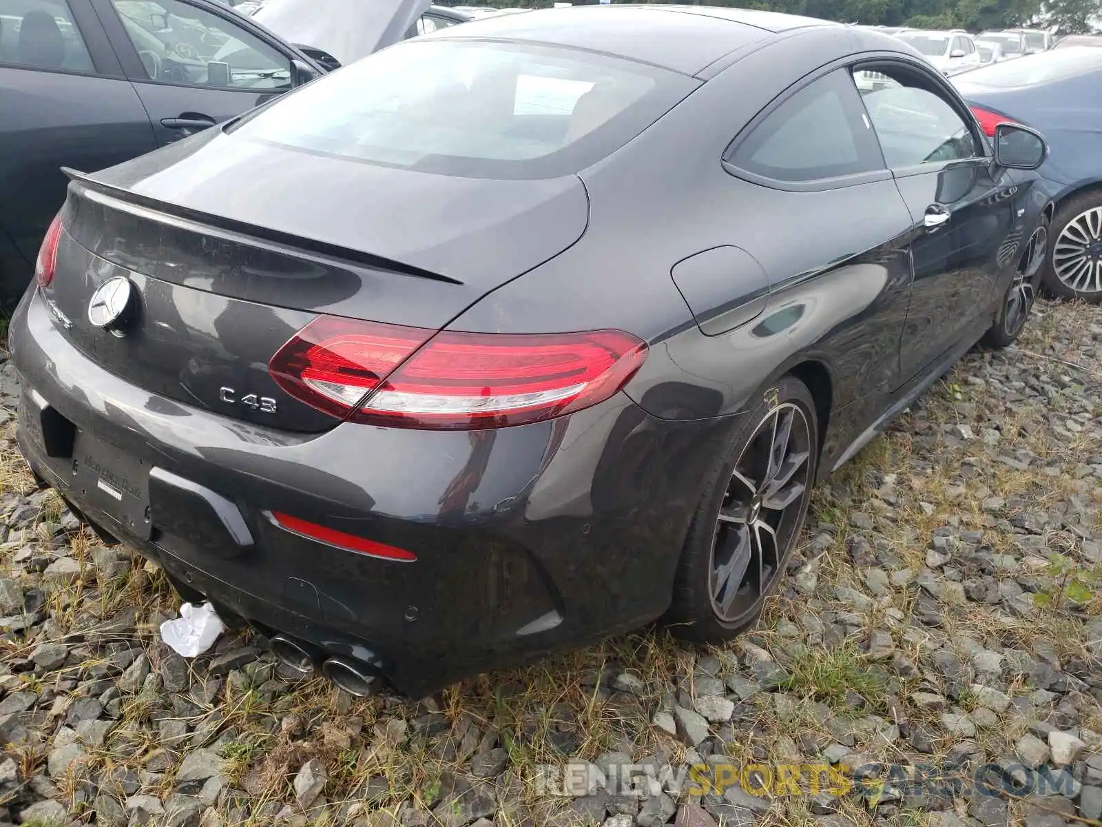 4 Photograph of a damaged car W1KWJ6EB9MG090675 MERCEDES-BENZ C-CLASS 2021