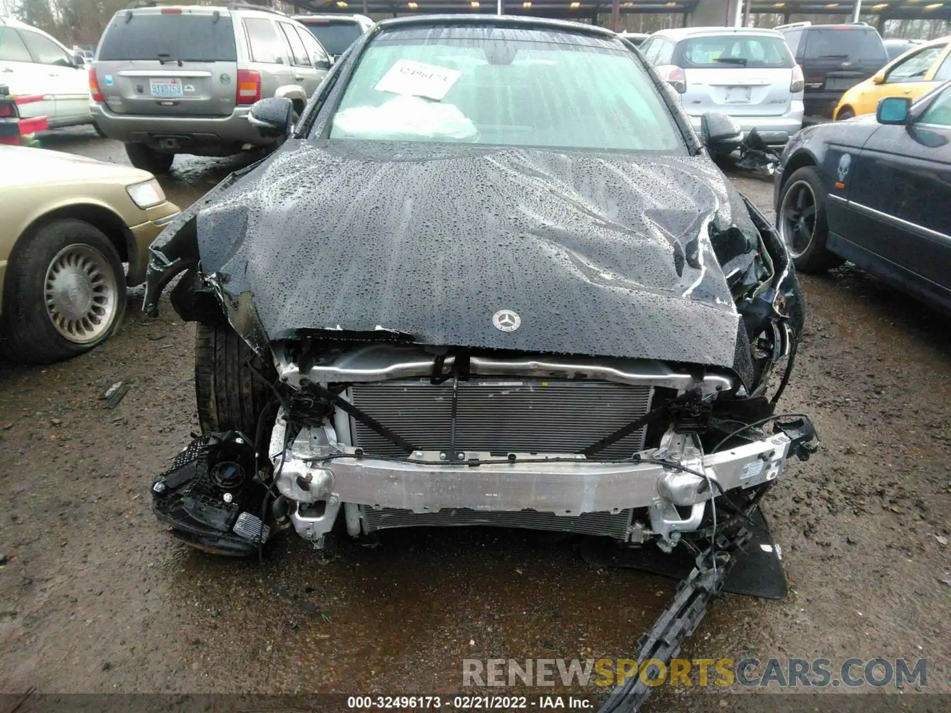 6 Photograph of a damaged car W1KWJ6EB9MG094497 MERCEDES-BENZ C-CLASS 2021