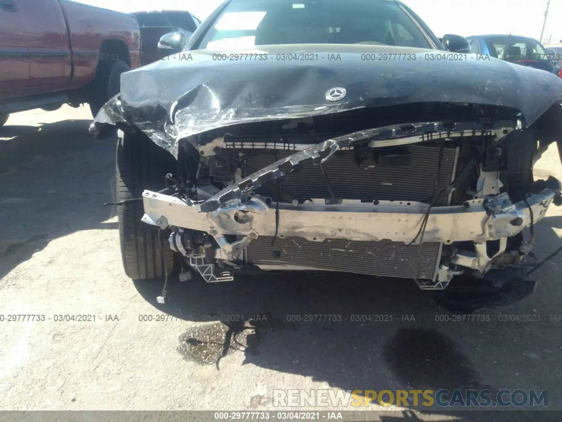 6 Photograph of a damaged car W1KWJ6EBXMG064523 MERCEDES-BENZ C-CLASS 2021
