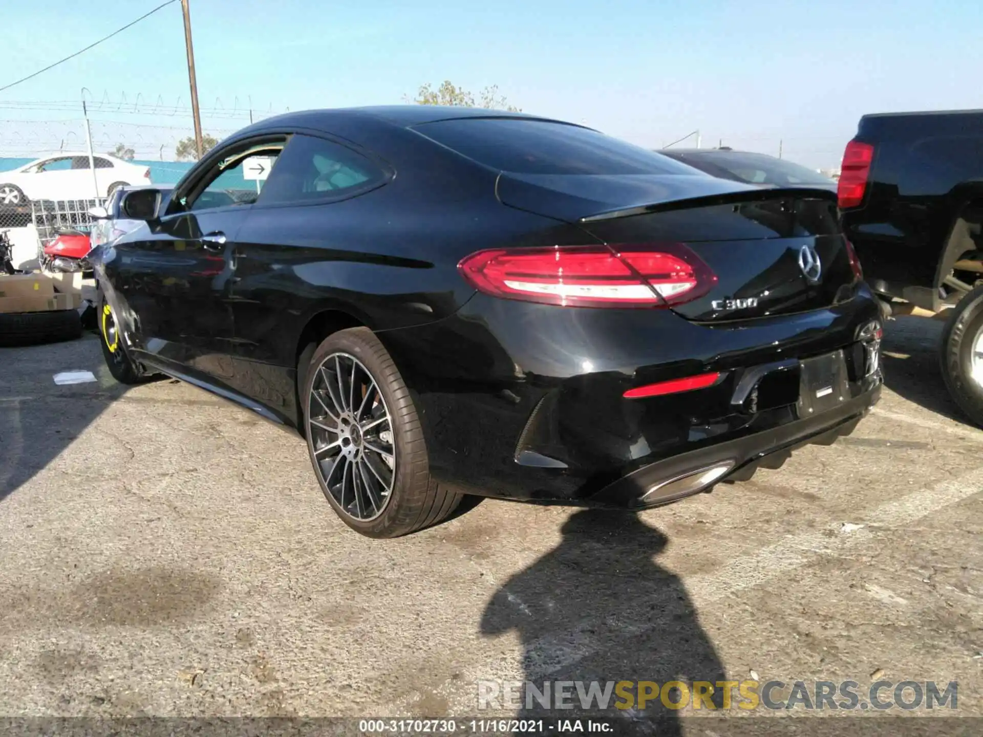 3 Photograph of a damaged car W1KWJ8DB0MG065676 MERCEDES-BENZ C-CLASS 2021