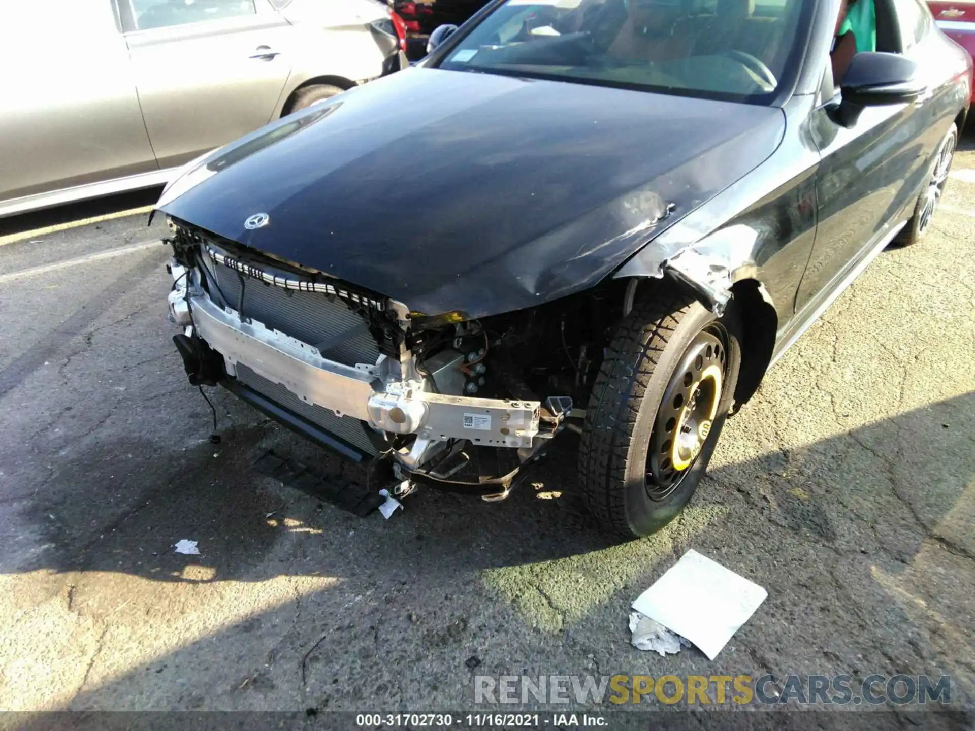 6 Photograph of a damaged car W1KWJ8DB0MG065676 MERCEDES-BENZ C-CLASS 2021