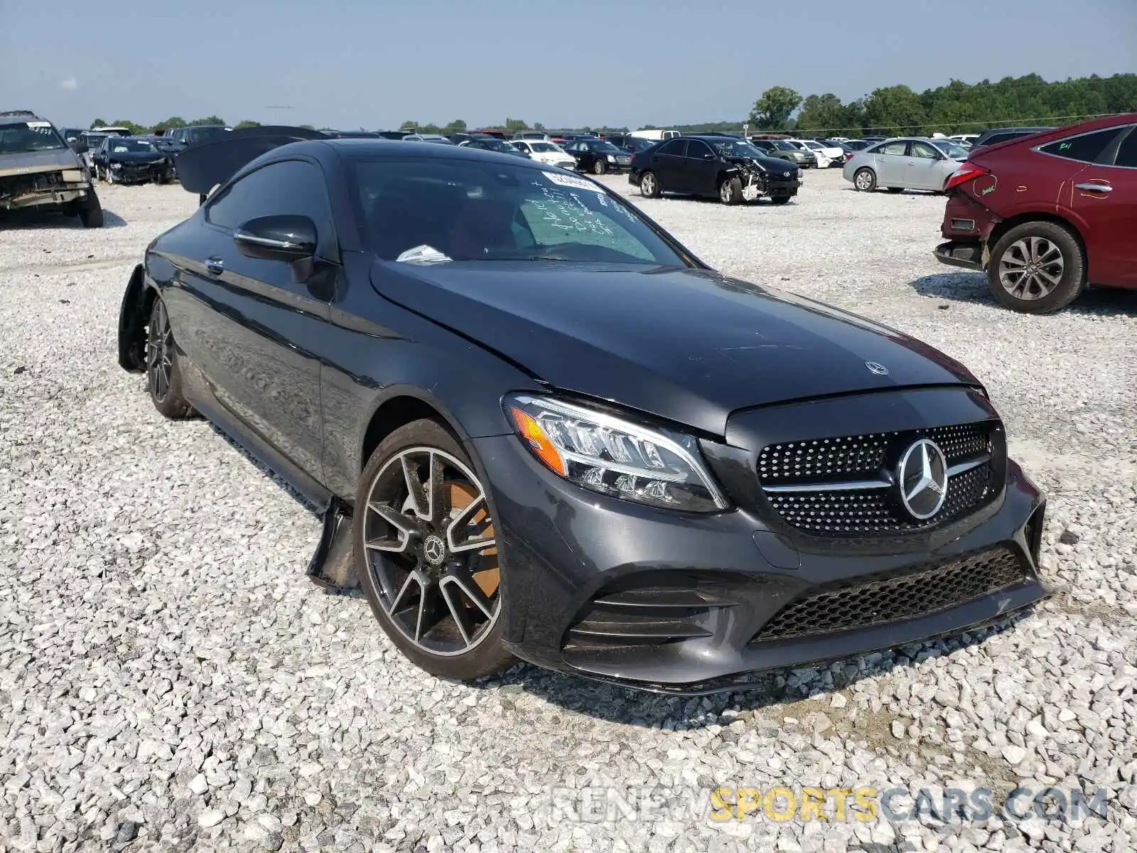 1 Photograph of a damaged car W1KWJ8DB0MG095955 MERCEDES-BENZ C-CLASS 2021