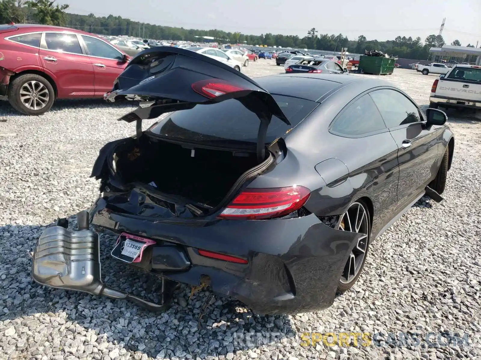 4 Photograph of a damaged car W1KWJ8DB0MG095955 MERCEDES-BENZ C-CLASS 2021