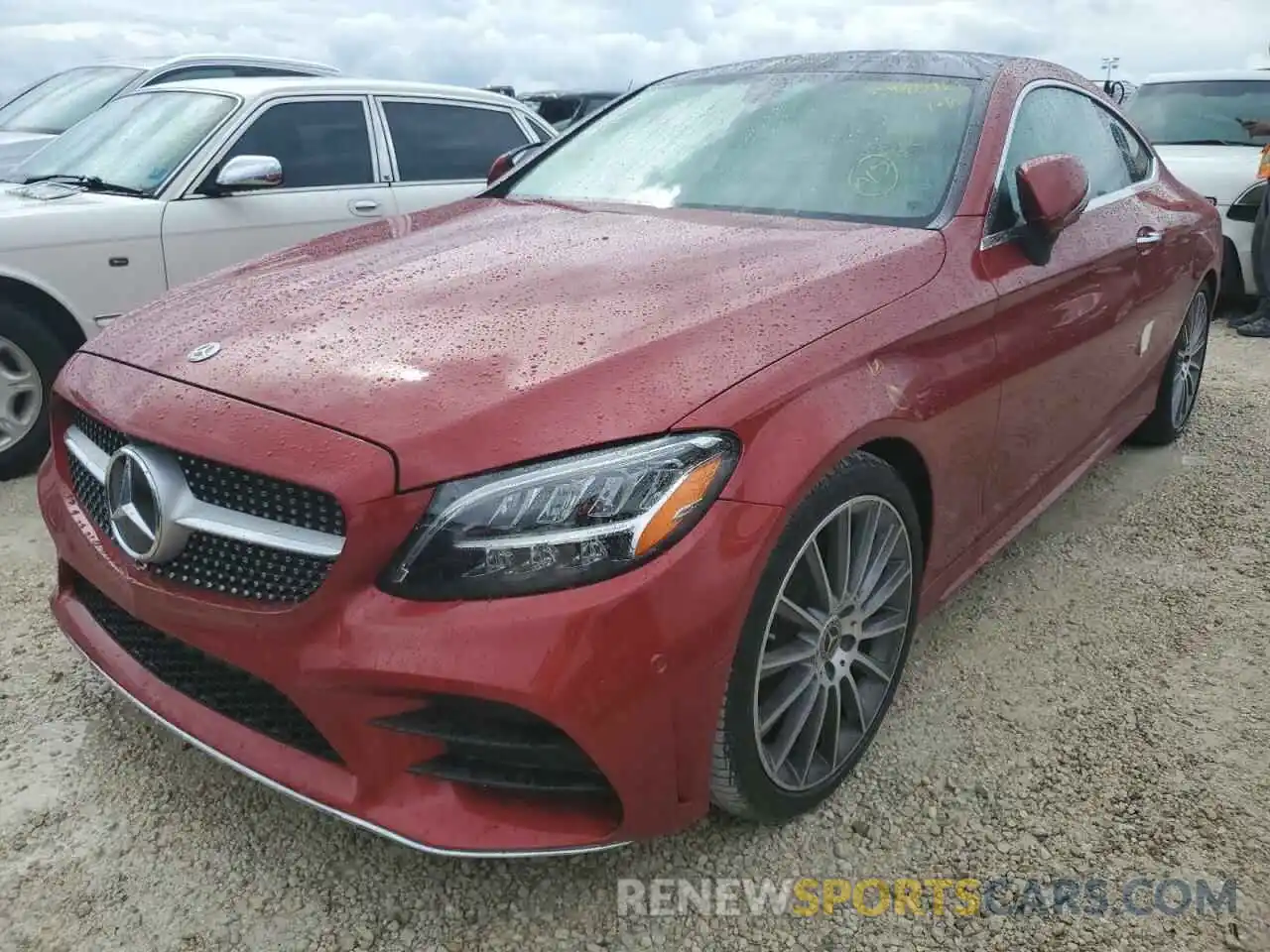 2 Photograph of a damaged car W1KWJ8DB1MG070286 MERCEDES-BENZ C-CLASS 2021