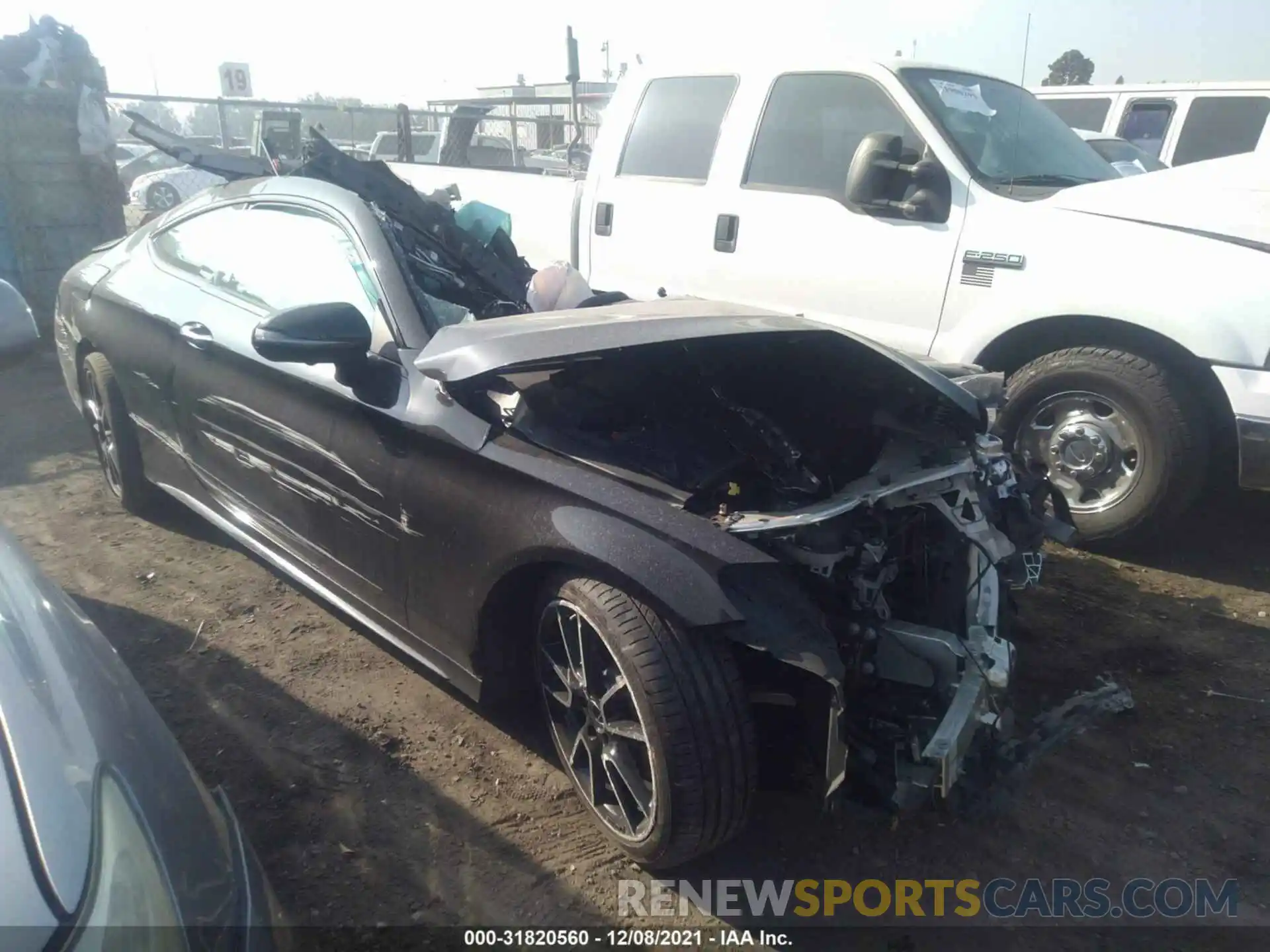 1 Photograph of a damaged car W1KWJ8DB1MG096161 MERCEDES-BENZ C-CLASS 2021