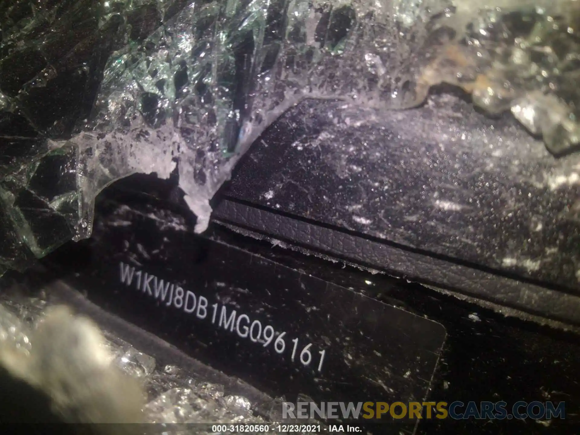 9 Photograph of a damaged car W1KWJ8DB1MG096161 MERCEDES-BENZ C-CLASS 2021