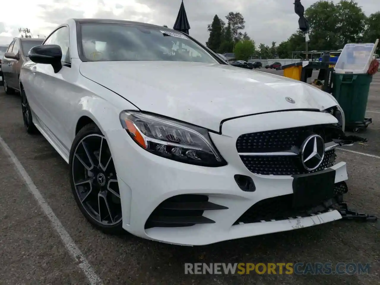 1 Photograph of a damaged car W1KWJ8DB2MG062990 MERCEDES-BENZ C CLASS 2021