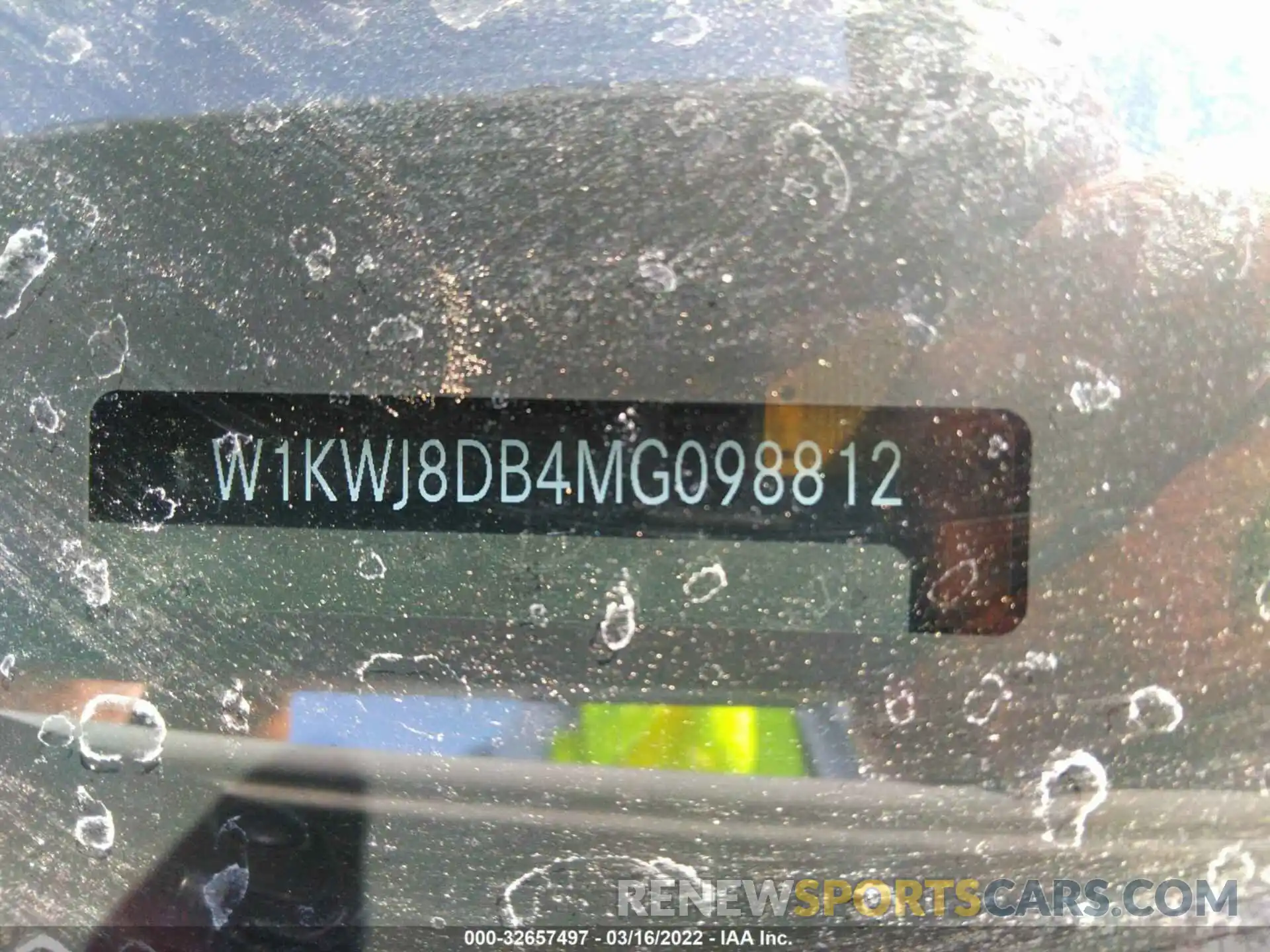 9 Photograph of a damaged car W1KWJ8DB4MG098812 MERCEDES-BENZ C-CLASS 2021