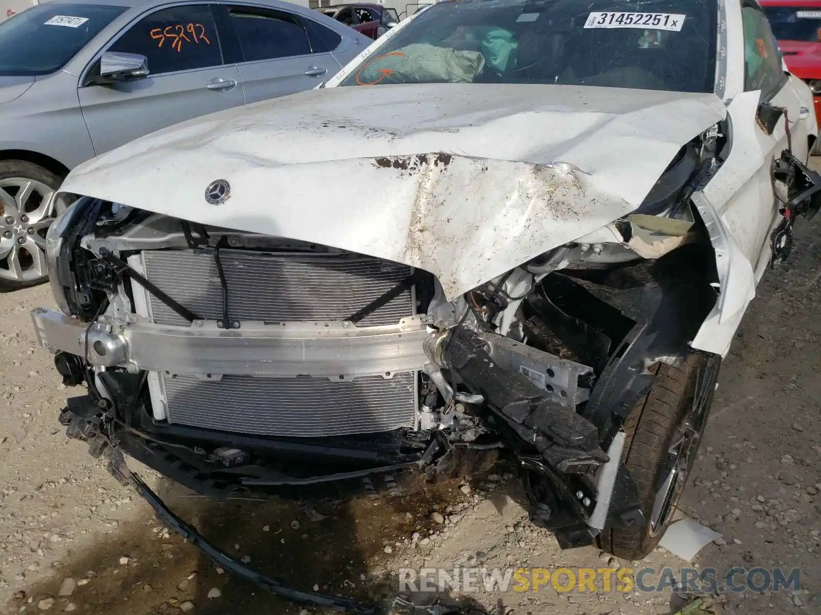 9 Photograph of a damaged car W1KWJ8DB5MG058058 MERCEDES-BENZ C CLASS 2021