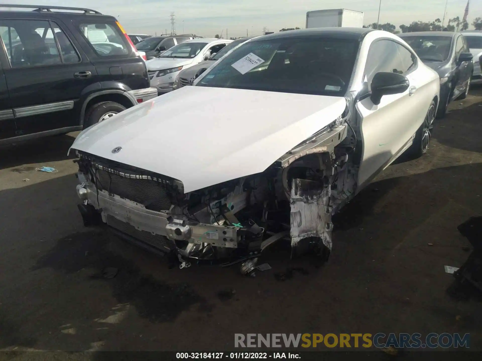 6 Photograph of a damaged car W1KWJ8DB7MG056442 MERCEDES-BENZ C-CLASS 2021