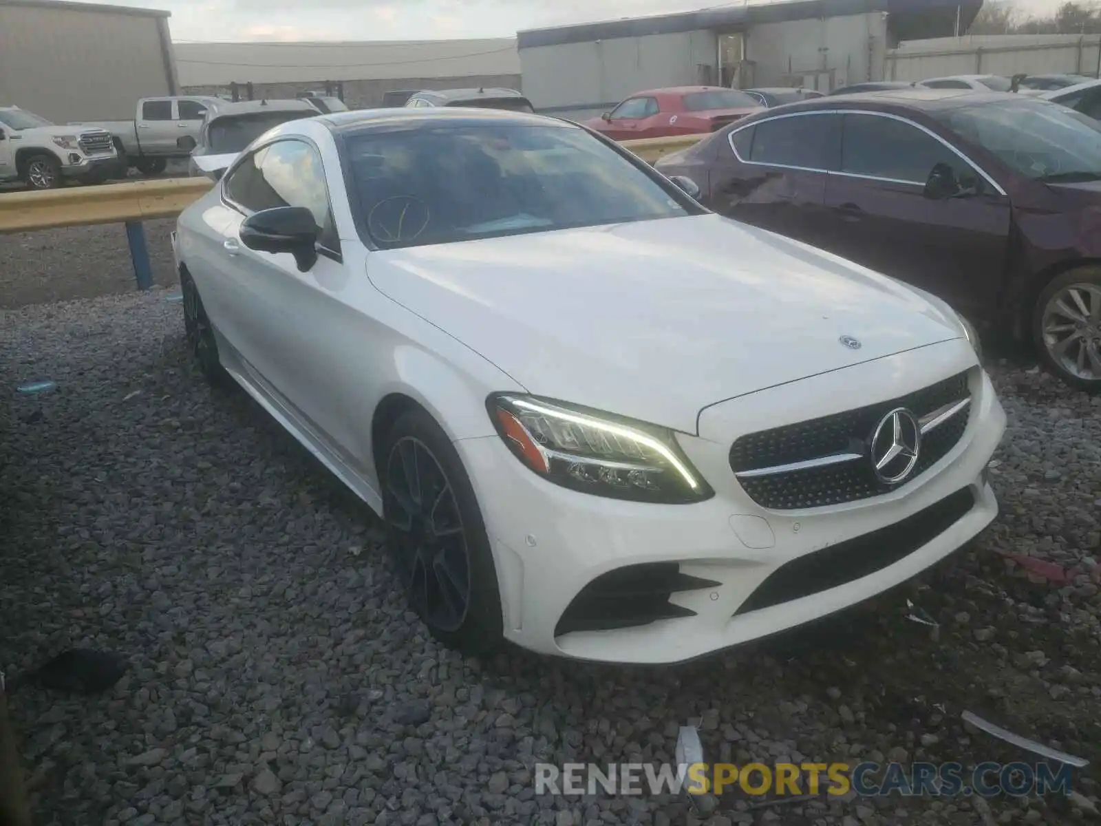 1 Photograph of a damaged car W1KWJ8DB7MG058062 MERCEDES-BENZ C CLASS 2021