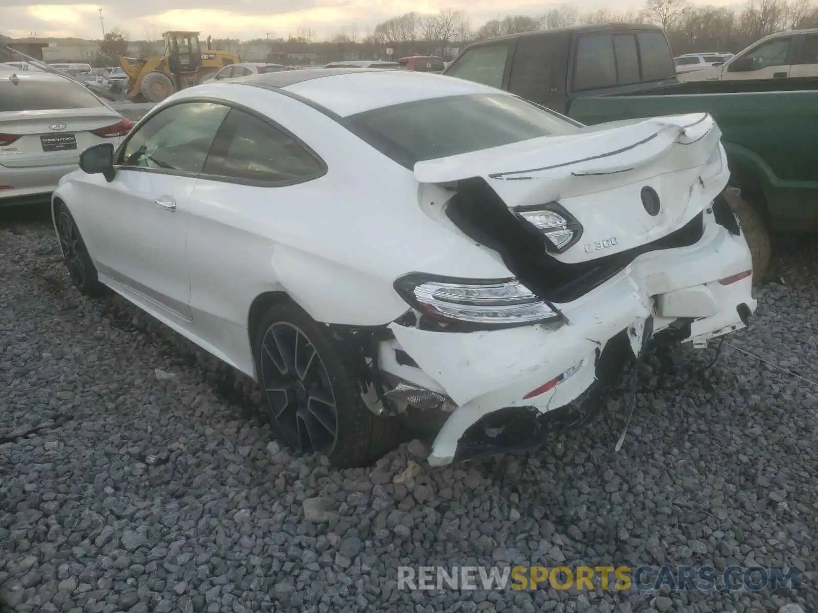 3 Photograph of a damaged car W1KWJ8DB7MG058062 MERCEDES-BENZ C CLASS 2021