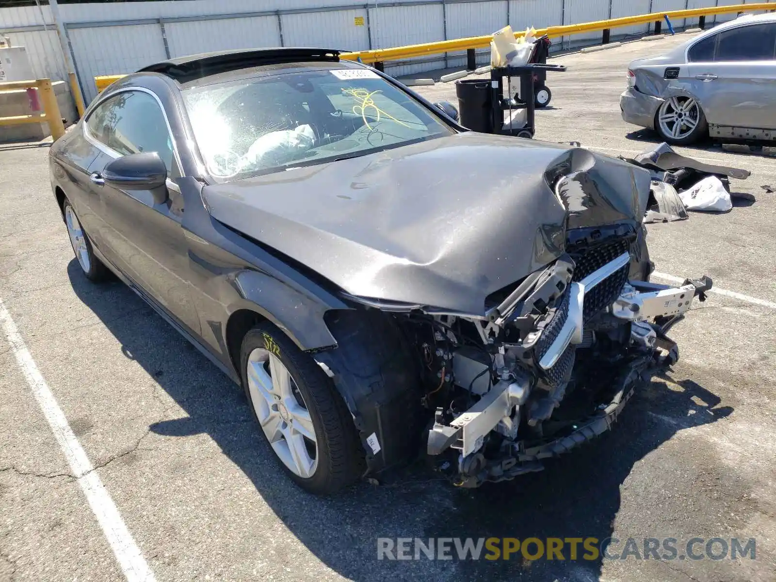 1 Photograph of a damaged car W1KWJ8DB7MG066274 MERCEDES-BENZ C-CLASS 2021