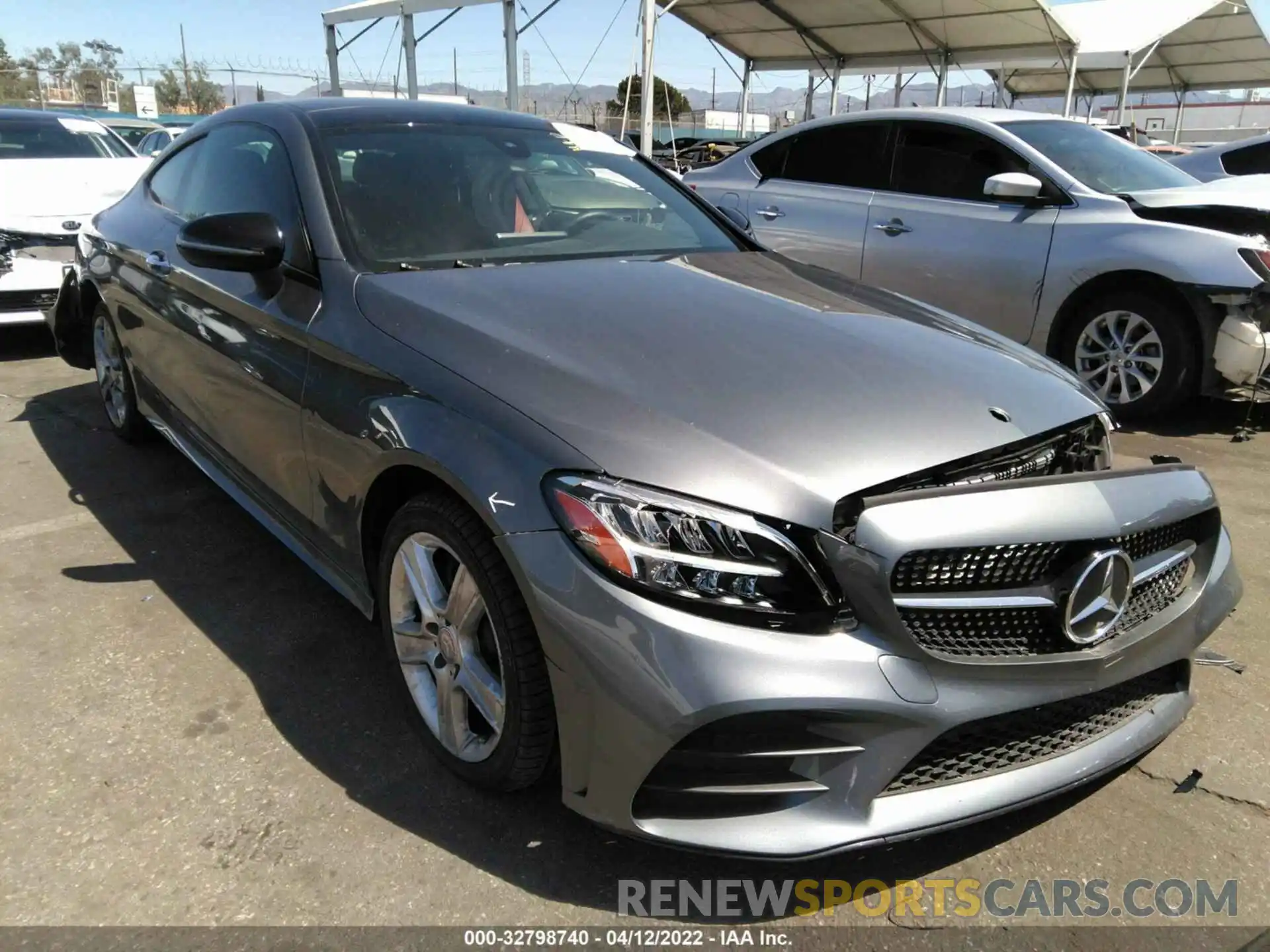 1 Photograph of a damaged car W1KWJ8DB7MG094091 MERCEDES-BENZ C-CLASS 2021