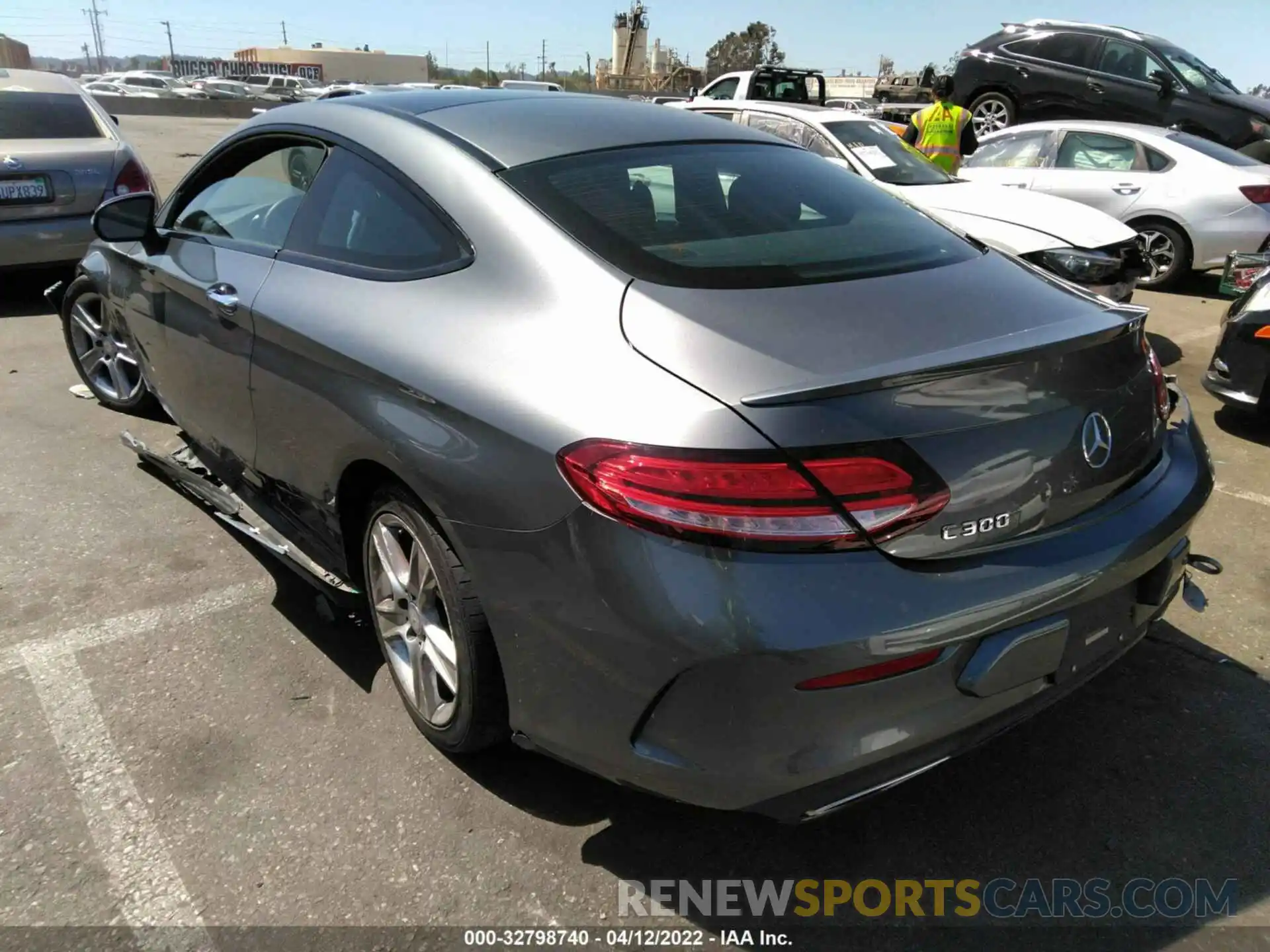 3 Photograph of a damaged car W1KWJ8DB7MG094091 MERCEDES-BENZ C-CLASS 2021