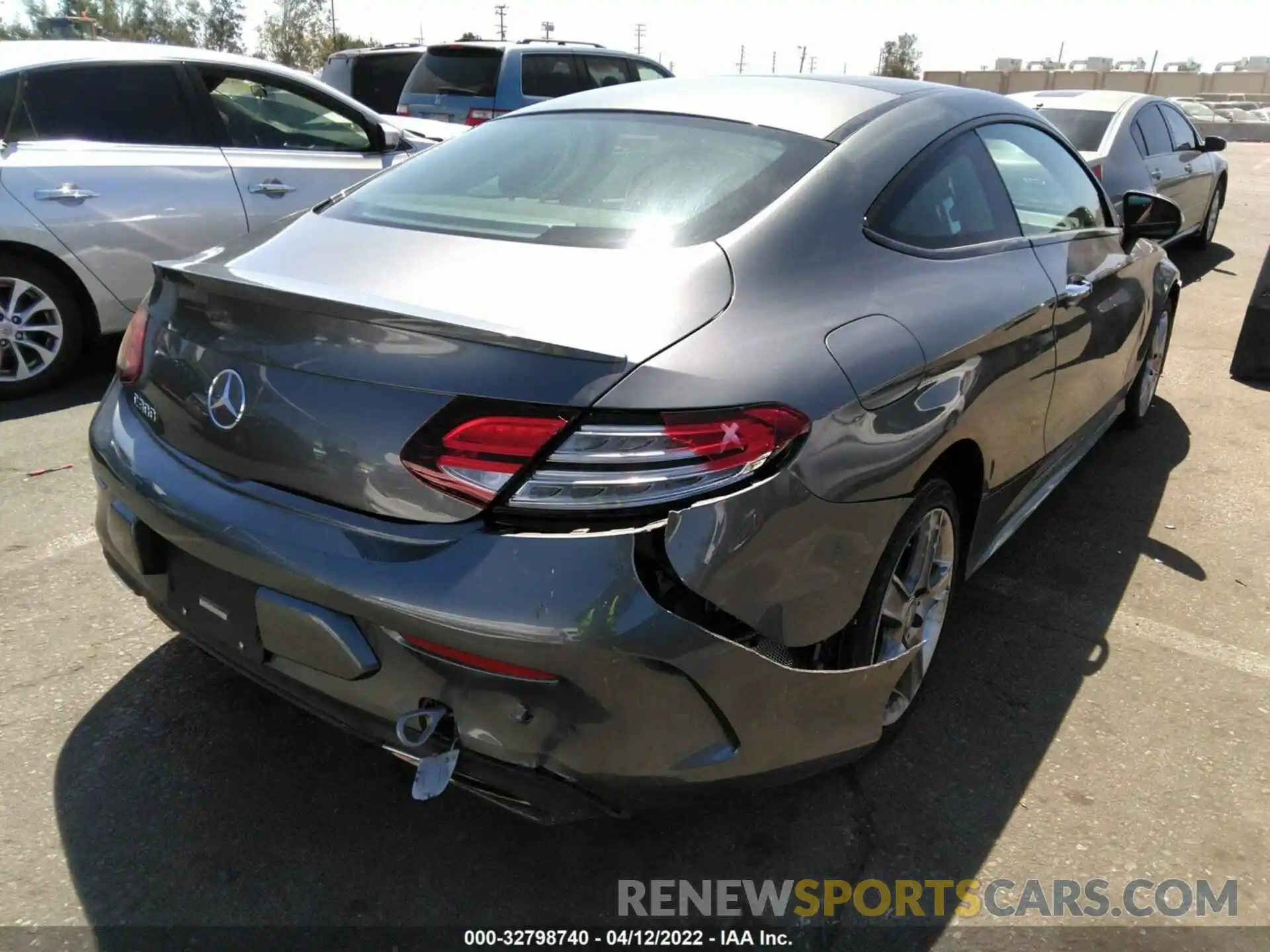 4 Photograph of a damaged car W1KWJ8DB7MG094091 MERCEDES-BENZ C-CLASS 2021