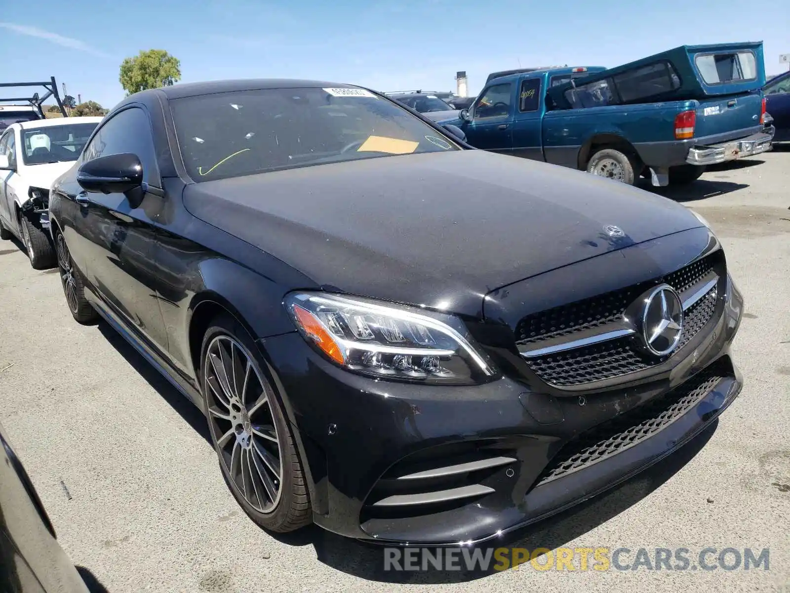 1 Photograph of a damaged car W1KWJ8DB8MG069717 MERCEDES-BENZ C-CLASS 2021