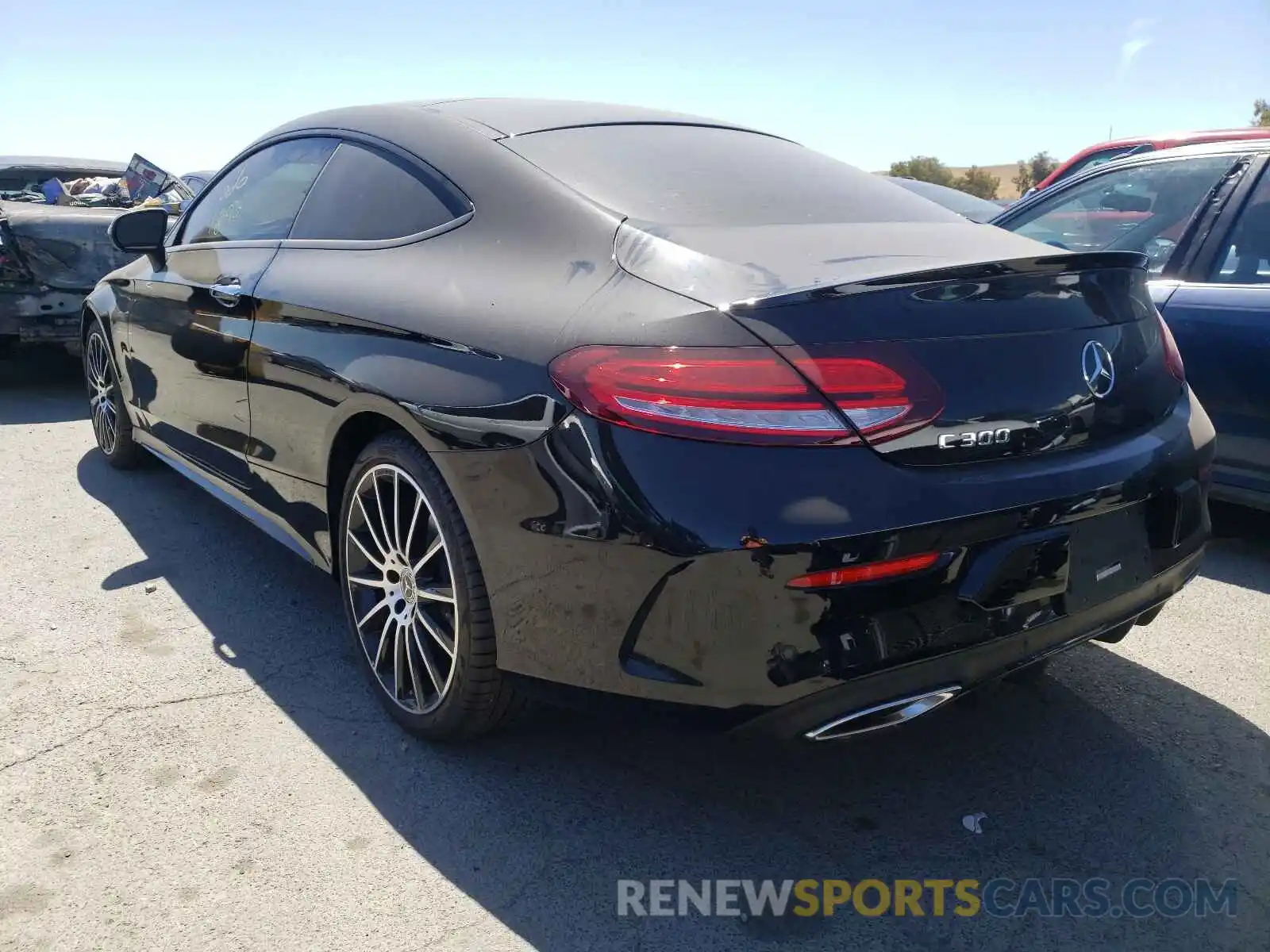 3 Photograph of a damaged car W1KWJ8DB8MG069717 MERCEDES-BENZ C-CLASS 2021