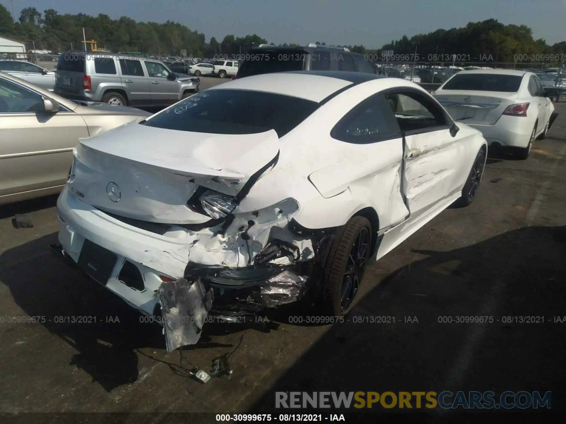 4 Photograph of a damaged car W1KWJ8DB8MG096061 MERCEDES-BENZ C-CLASS 2021