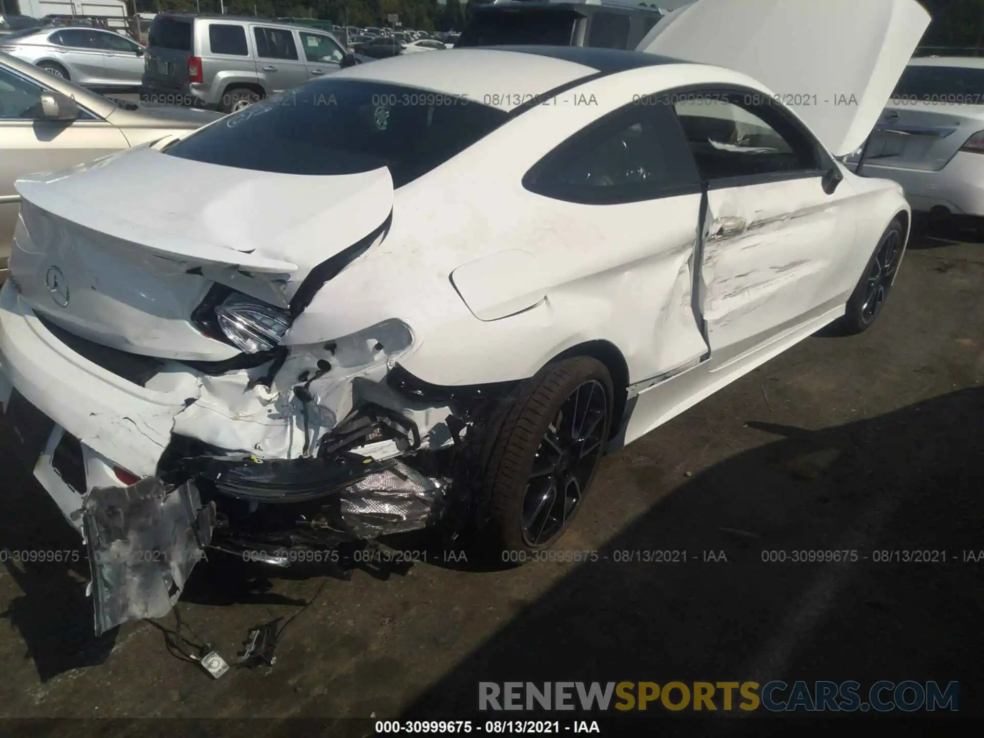 6 Photograph of a damaged car W1KWJ8DB8MG096061 MERCEDES-BENZ C-CLASS 2021