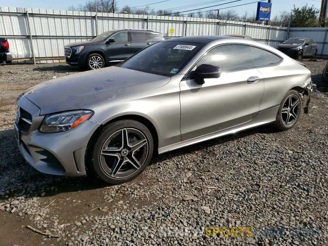 1 Photograph of a damaged car W1KWJ8EB0MG099423 MERCEDES-BENZ C-CLASS 2021