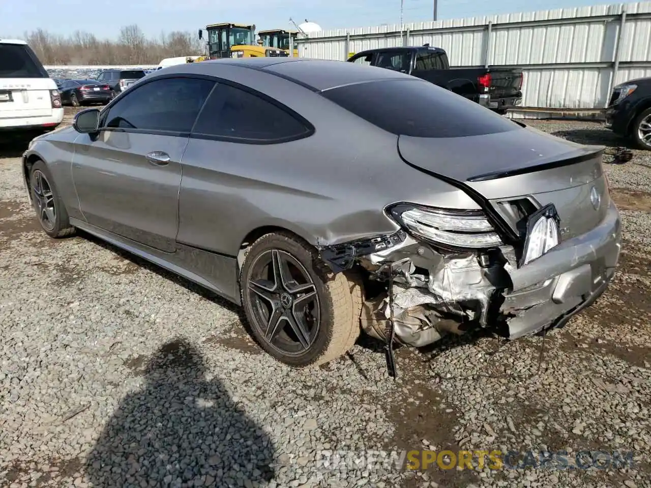 2 Photograph of a damaged car W1KWJ8EB0MG099423 MERCEDES-BENZ C-CLASS 2021