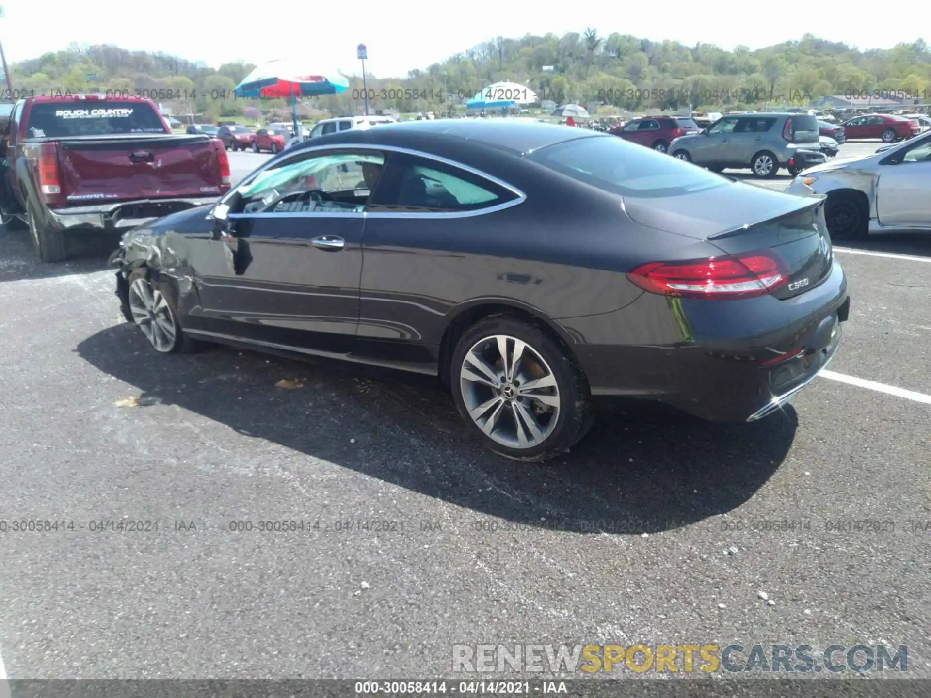 3 Photograph of a damaged car W1KWJ8EB1MG050067 MERCEDES-BENZ C-CLASS 2021