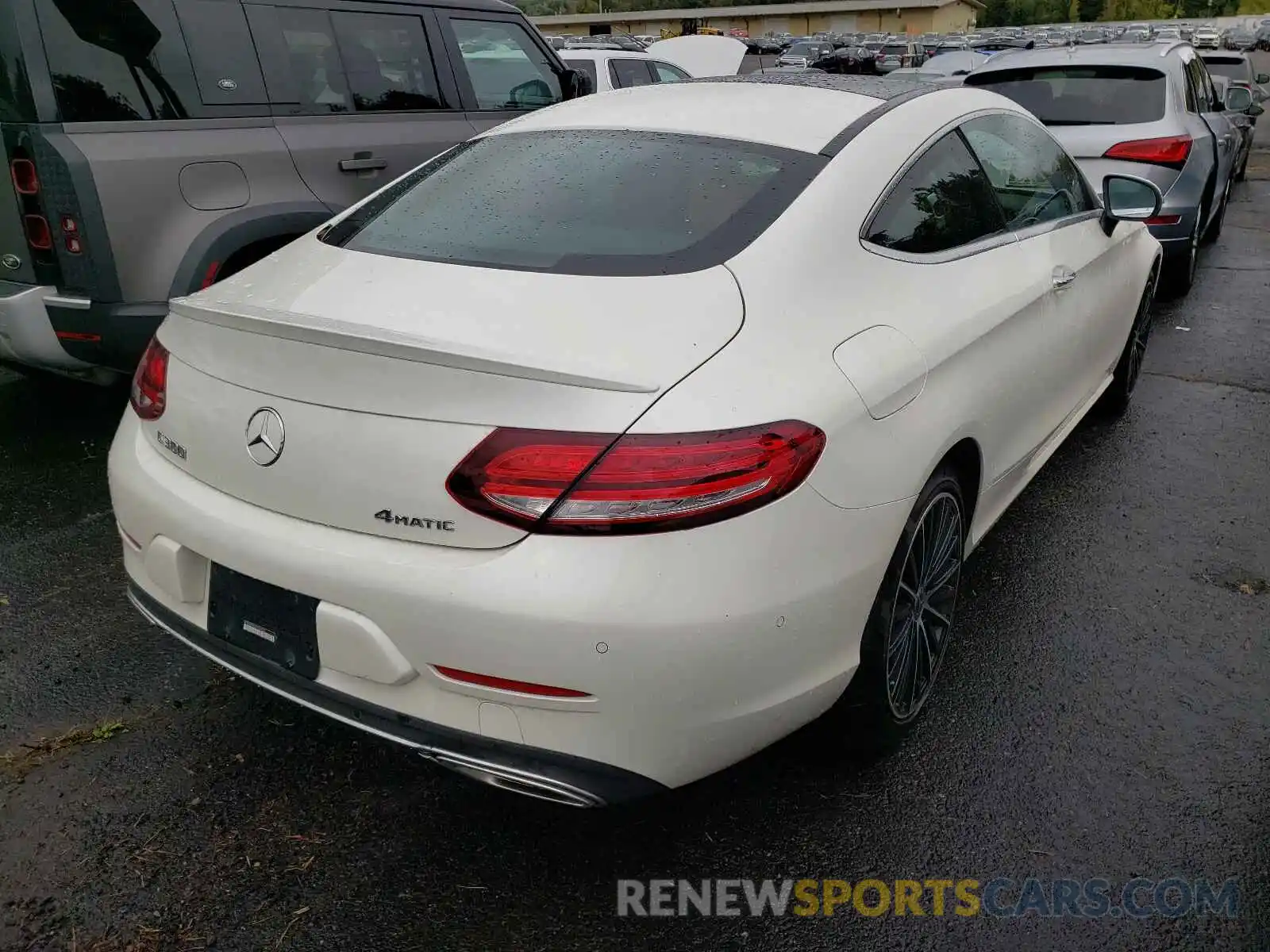 4 Photograph of a damaged car W1KWJ8EB2MG059263 MERCEDES-BENZ C-CLASS 2021