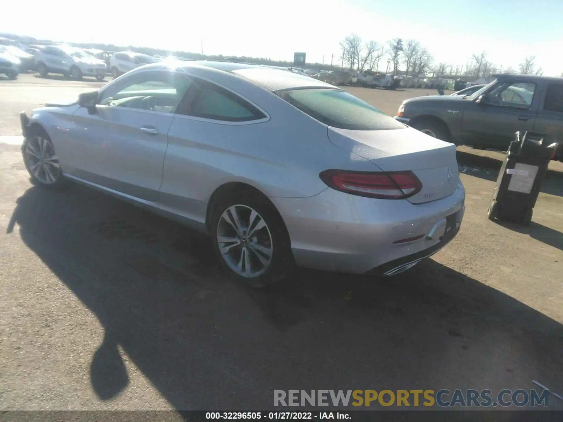 3 Photograph of a damaged car W1KWJ8EB3MG058445 MERCEDES-BENZ C-CLASS 2021