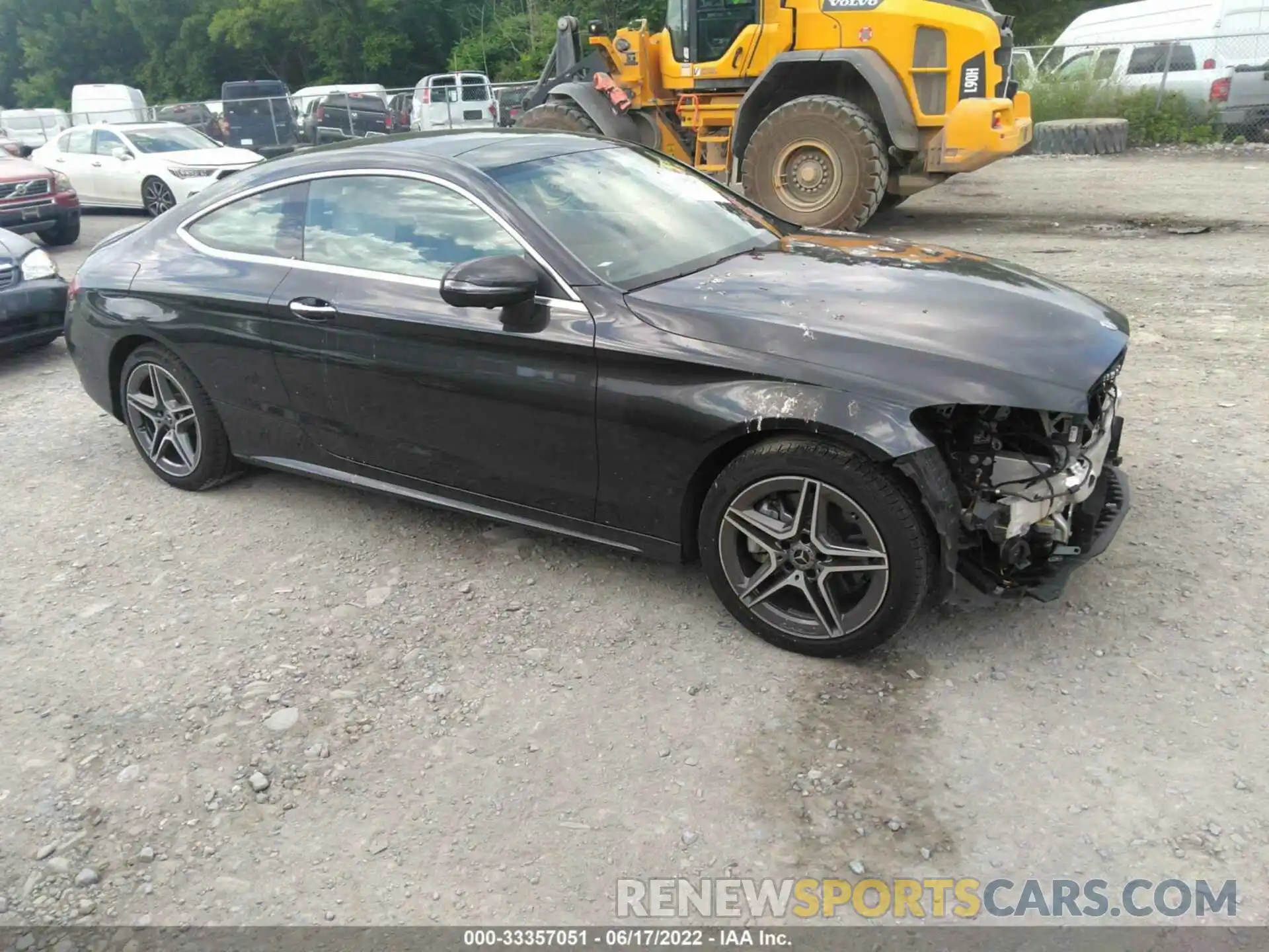 1 Photograph of a damaged car W1KWJ8EB4MG067400 MERCEDES-BENZ C-CLASS 2021