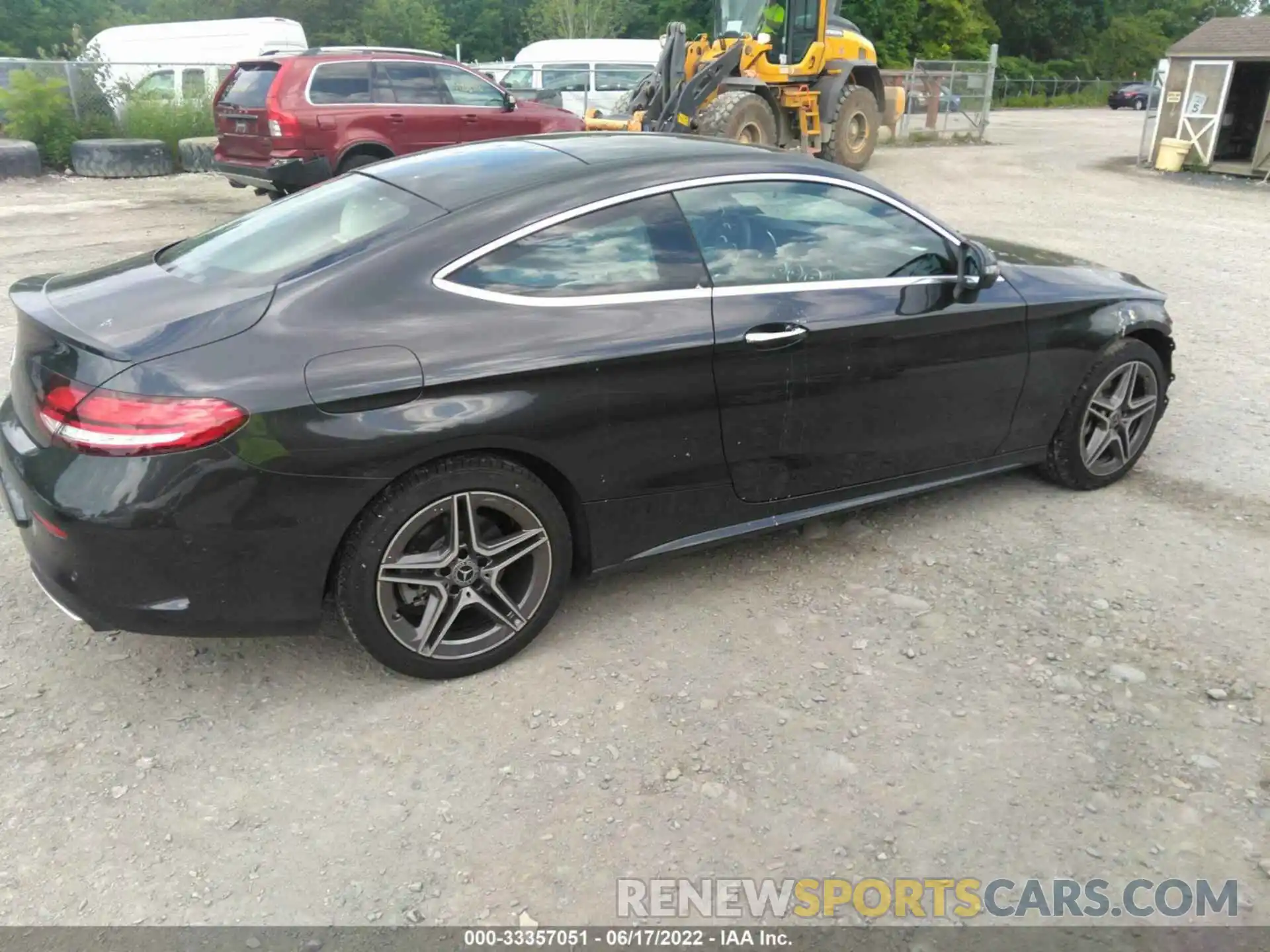 4 Photograph of a damaged car W1KWJ8EB4MG067400 MERCEDES-BENZ C-CLASS 2021