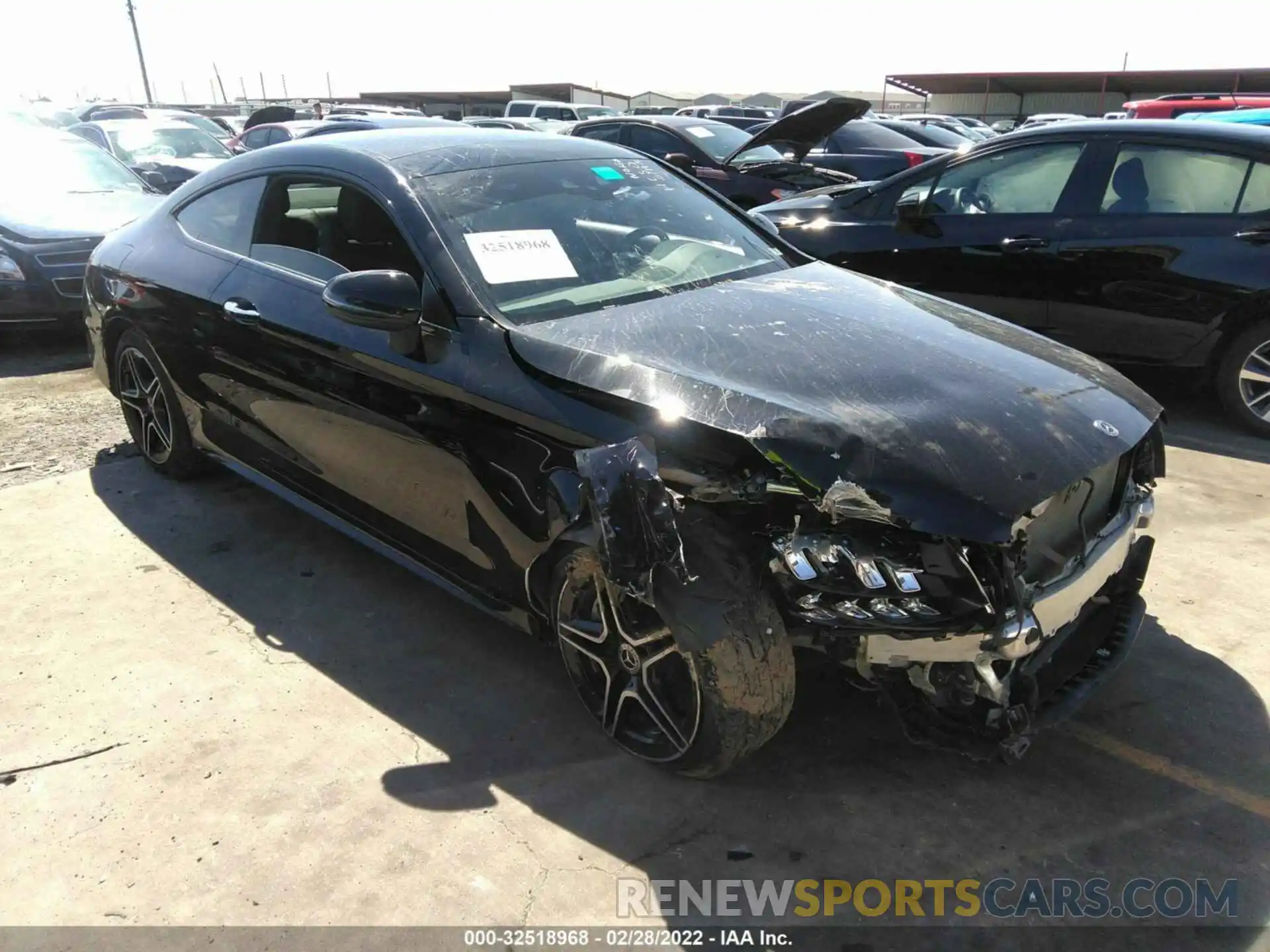 1 Photograph of a damaged car W1KWJ8EB6MG057662 MERCEDES-BENZ C-CLASS 2021