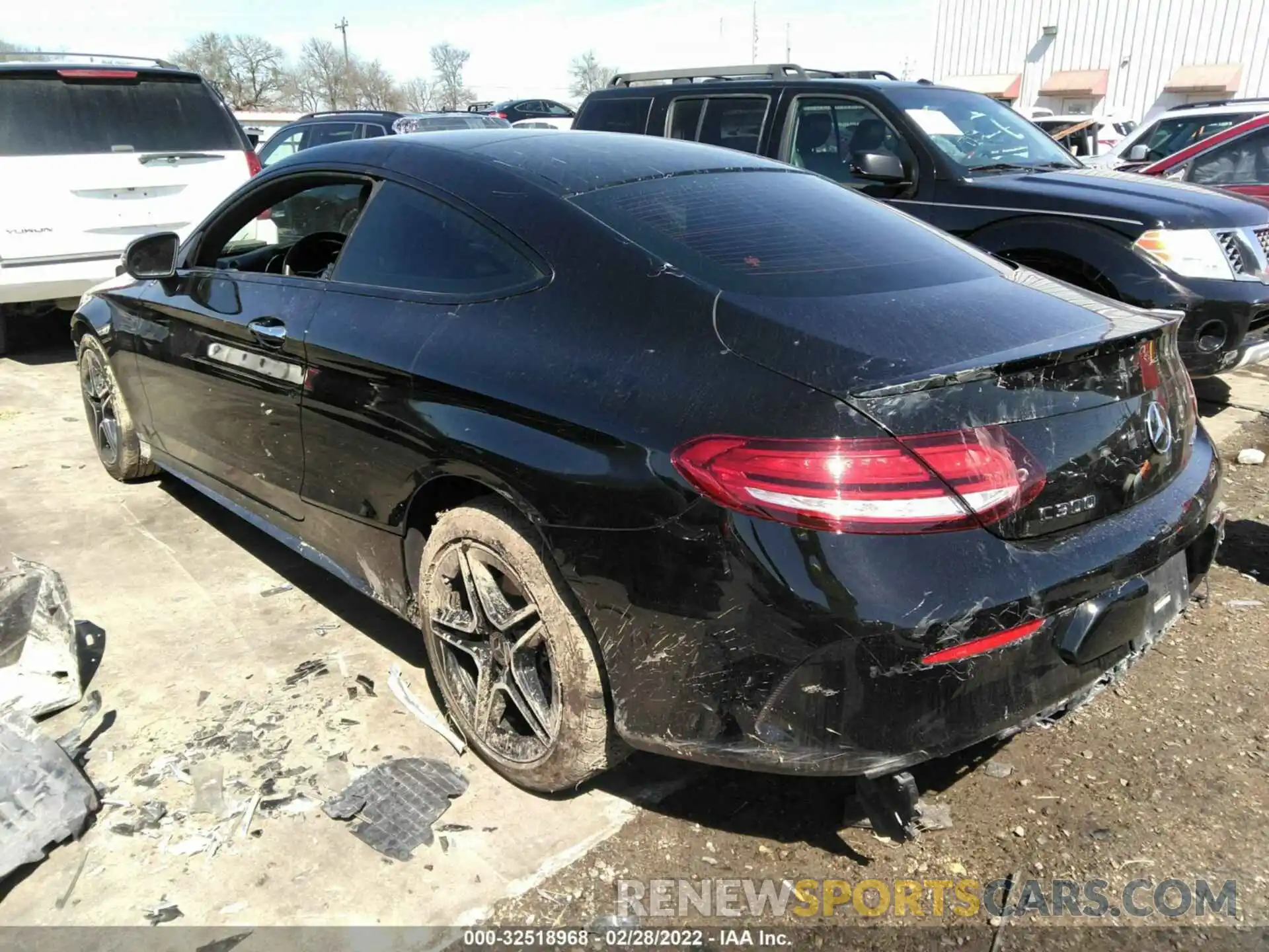 3 Photograph of a damaged car W1KWJ8EB6MG057662 MERCEDES-BENZ C-CLASS 2021