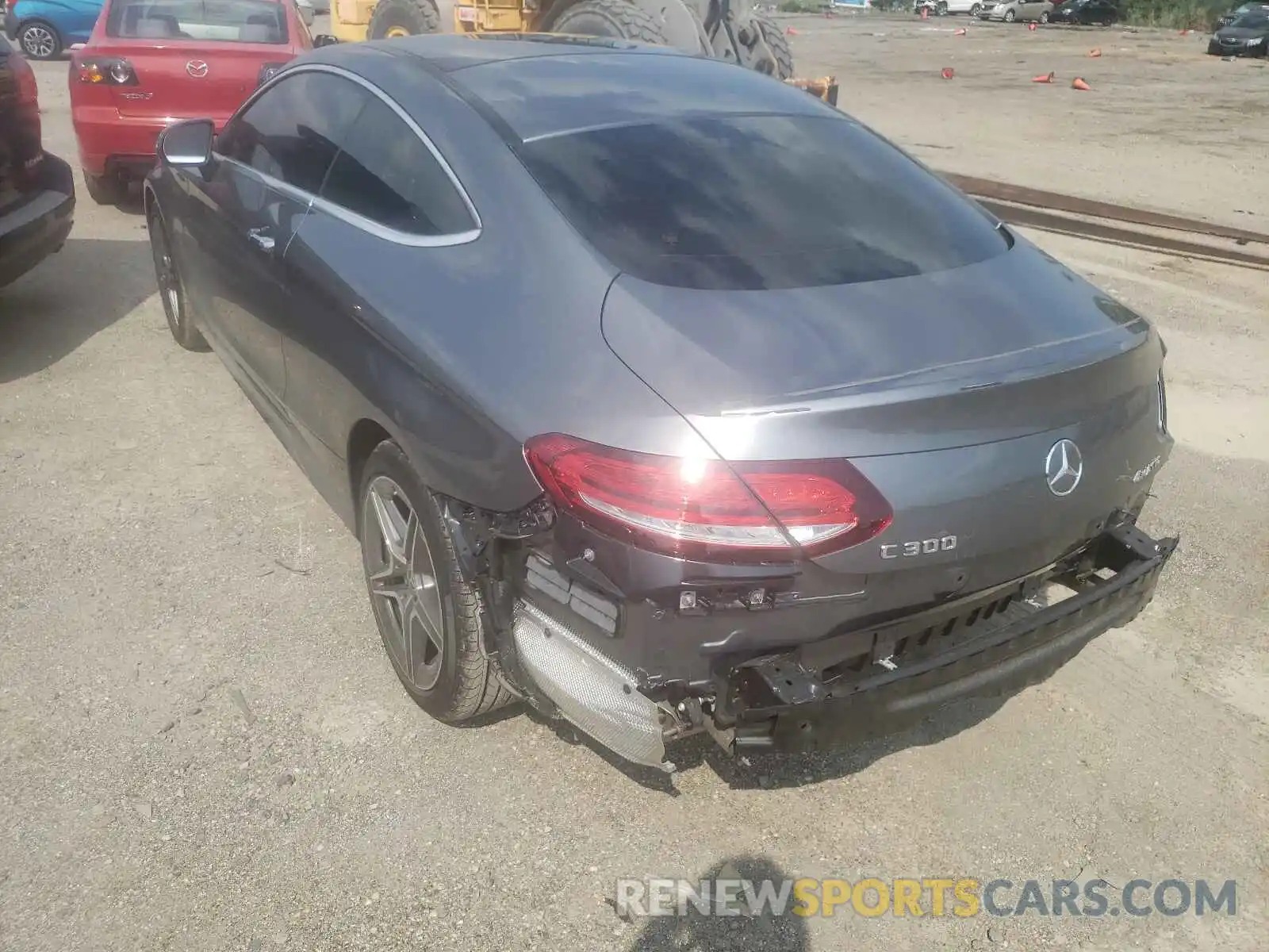 3 Photograph of a damaged car W1KWJ8EB8MG095507 MERCEDES-BENZ C-CLASS 2021