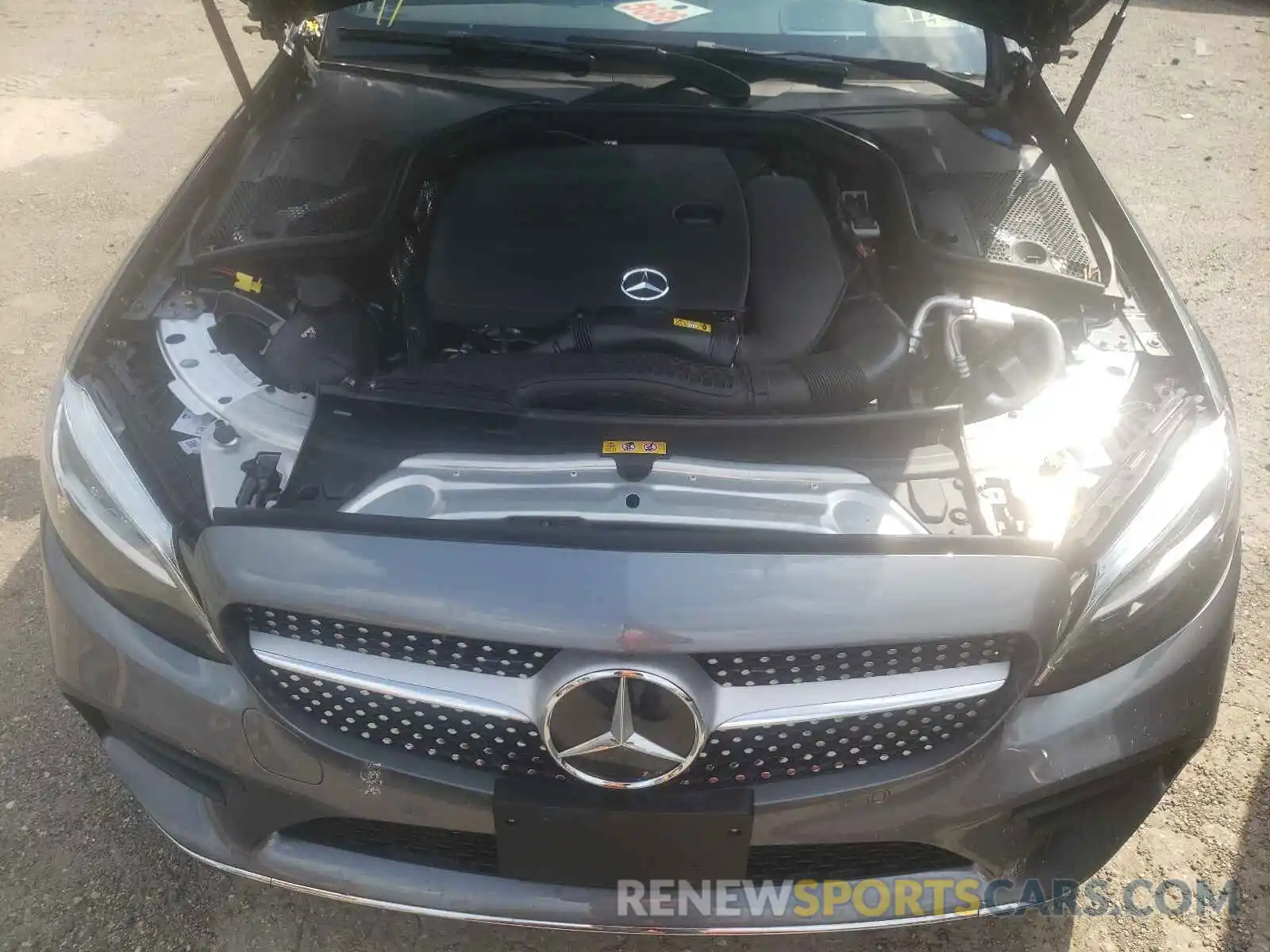 7 Photograph of a damaged car W1KWJ8EB8MG095507 MERCEDES-BENZ C-CLASS 2021