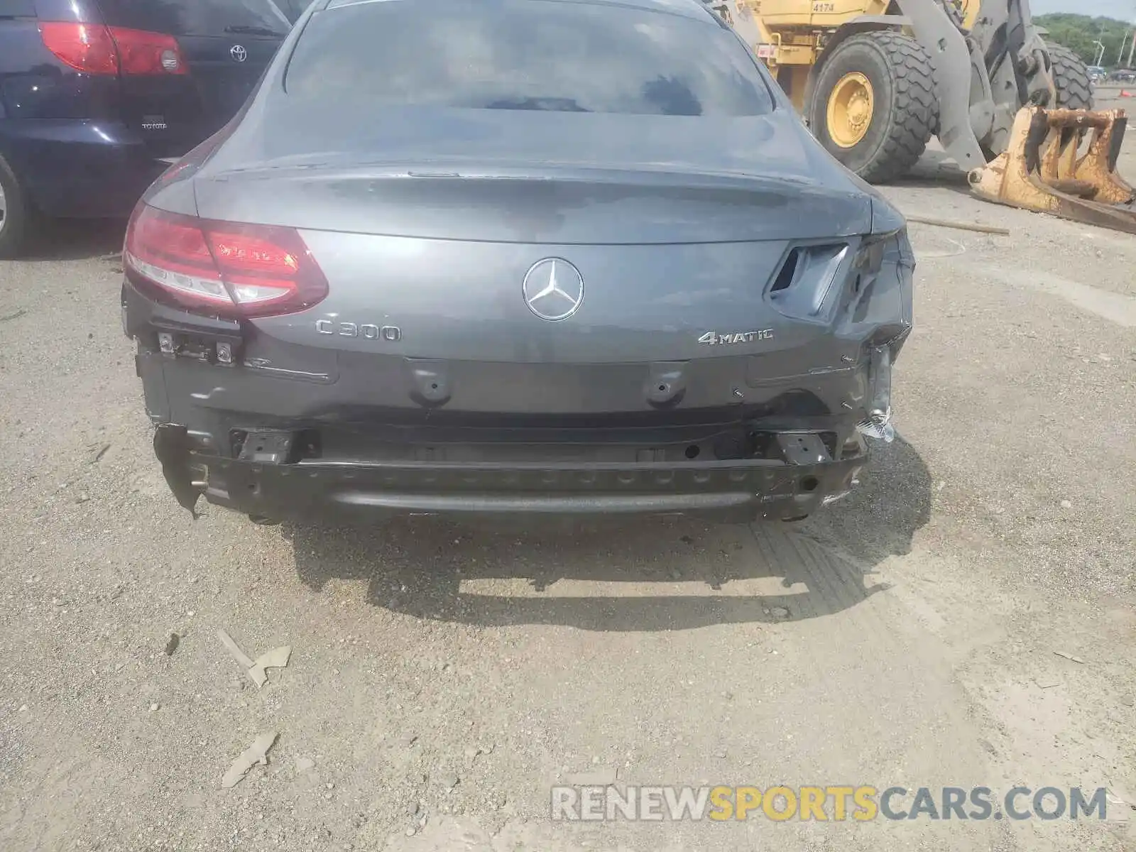 9 Photograph of a damaged car W1KWJ8EB8MG095507 MERCEDES-BENZ C-CLASS 2021