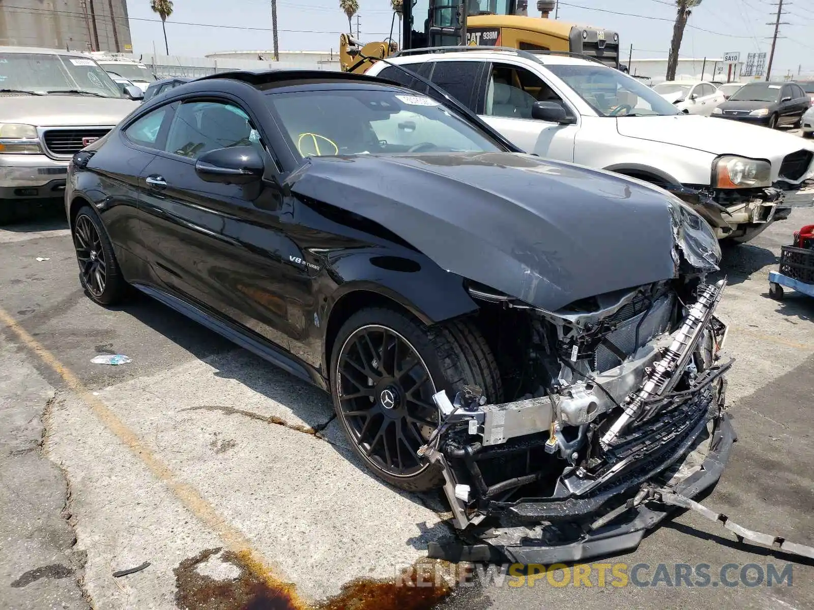 1 Photograph of a damaged car W1KWJ8GB1MG094907 MERCEDES-BENZ C-CLASS 2021