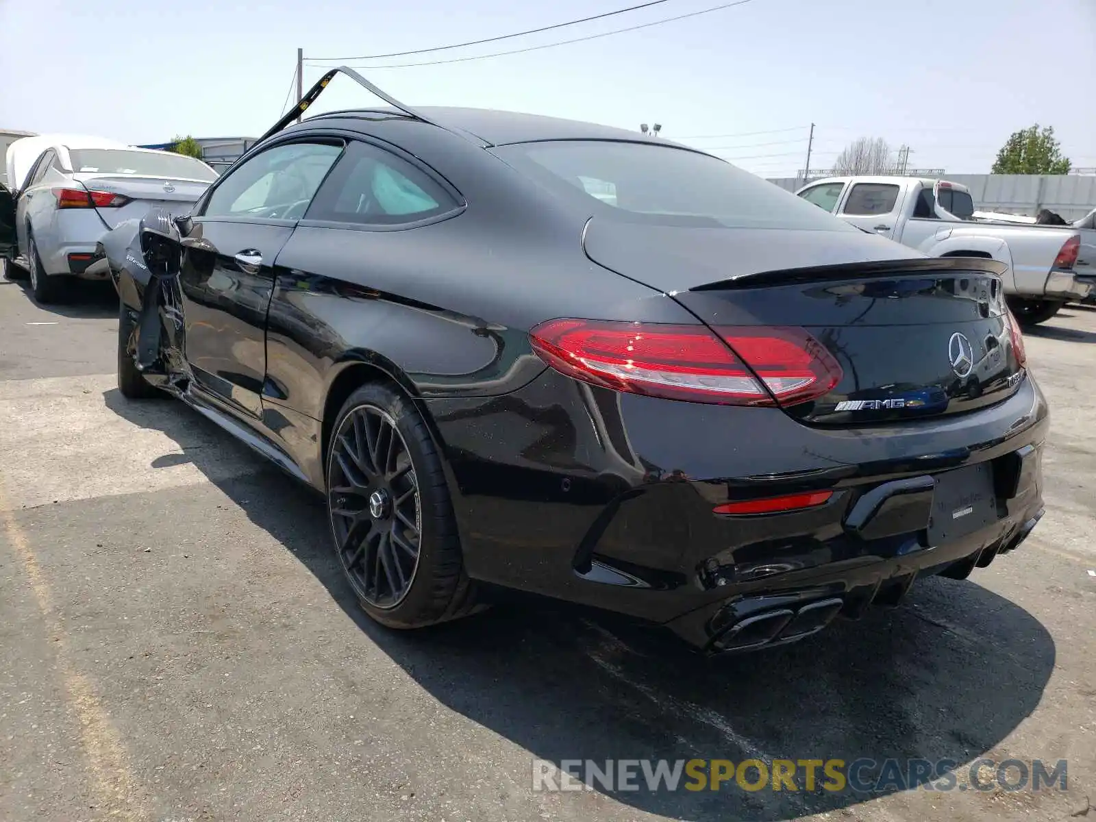 3 Photograph of a damaged car W1KWJ8GB1MG094907 MERCEDES-BENZ C-CLASS 2021