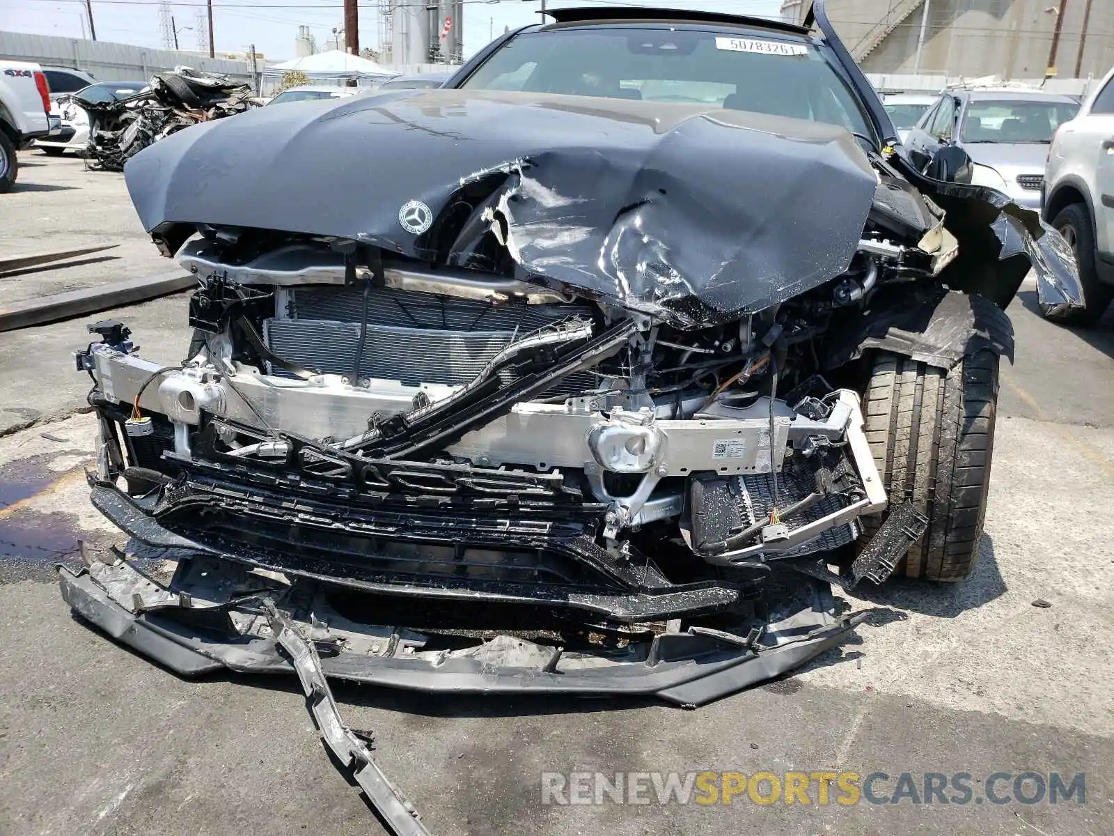 9 Photograph of a damaged car W1KWJ8GB1MG094907 MERCEDES-BENZ C-CLASS 2021