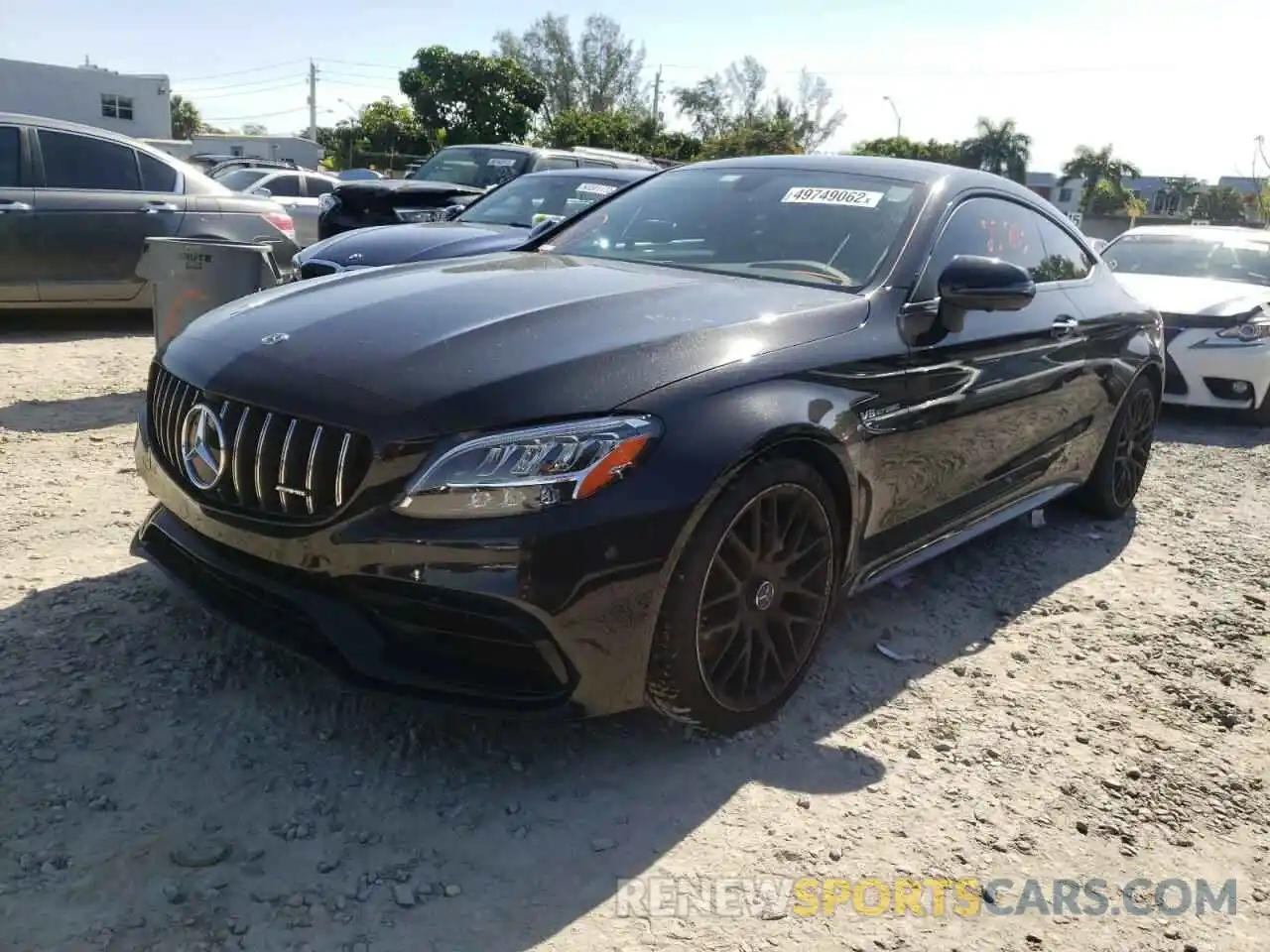 2 Photograph of a damaged car W1KWJ8GB4MG053431 MERCEDES-BENZ C-CLASS 2021