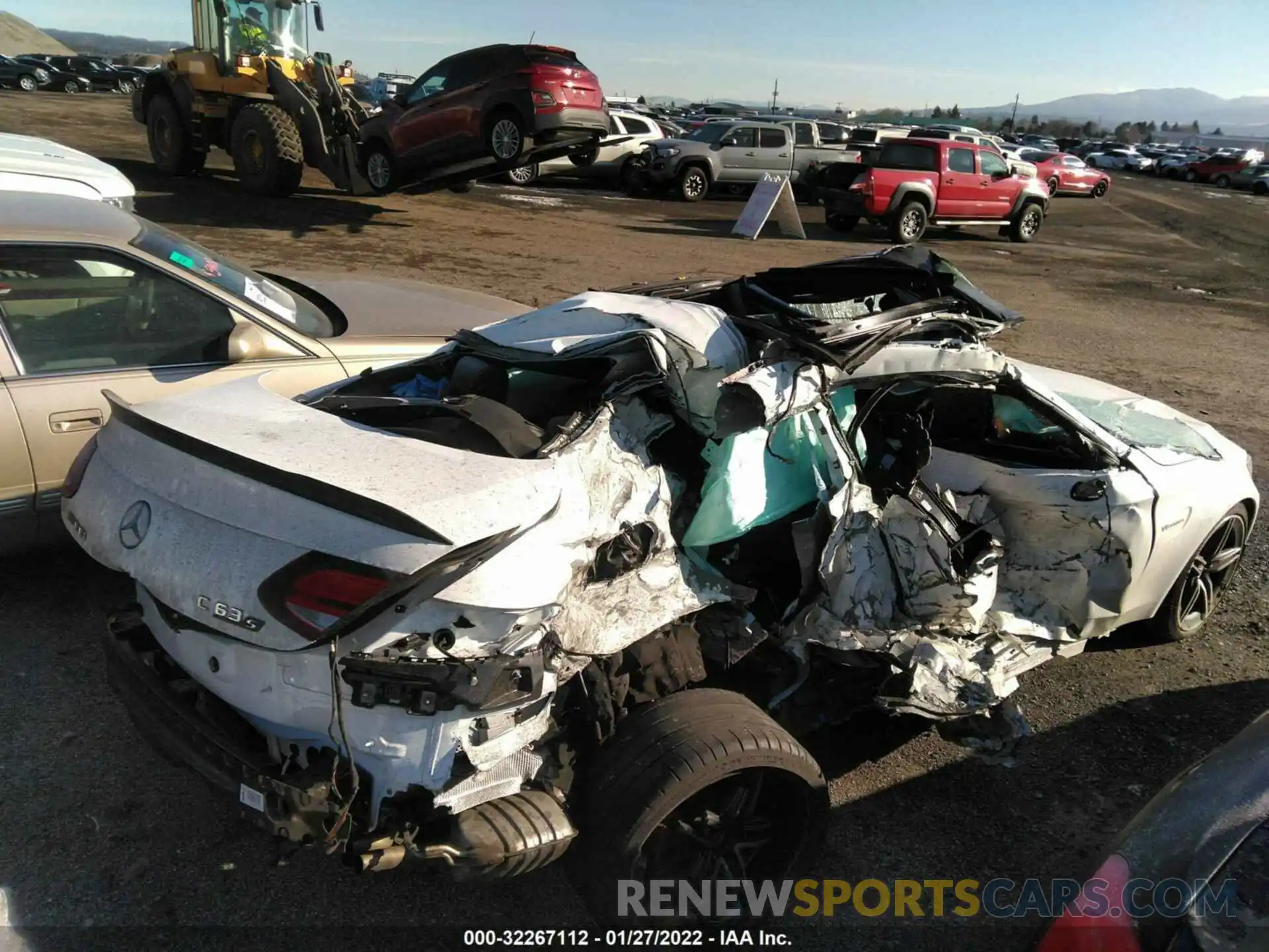 6 Photograph of a damaged car W1KWJ8HB6MG084422 MERCEDES-BENZ C-CLASS 2021