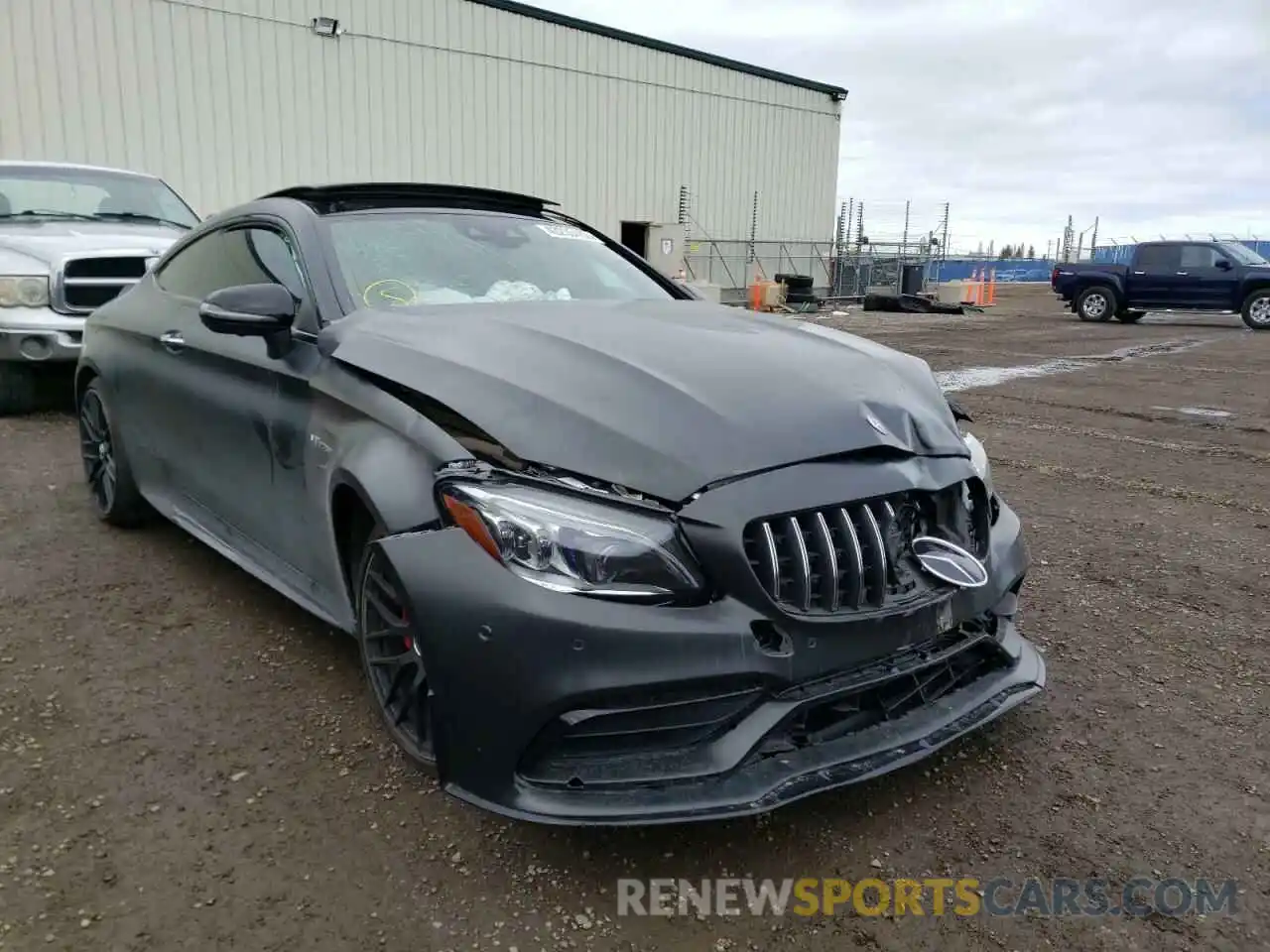 1 Photograph of a damaged car W1KWJ8HB8MG083112 MERCEDES-BENZ C-CLASS 2021