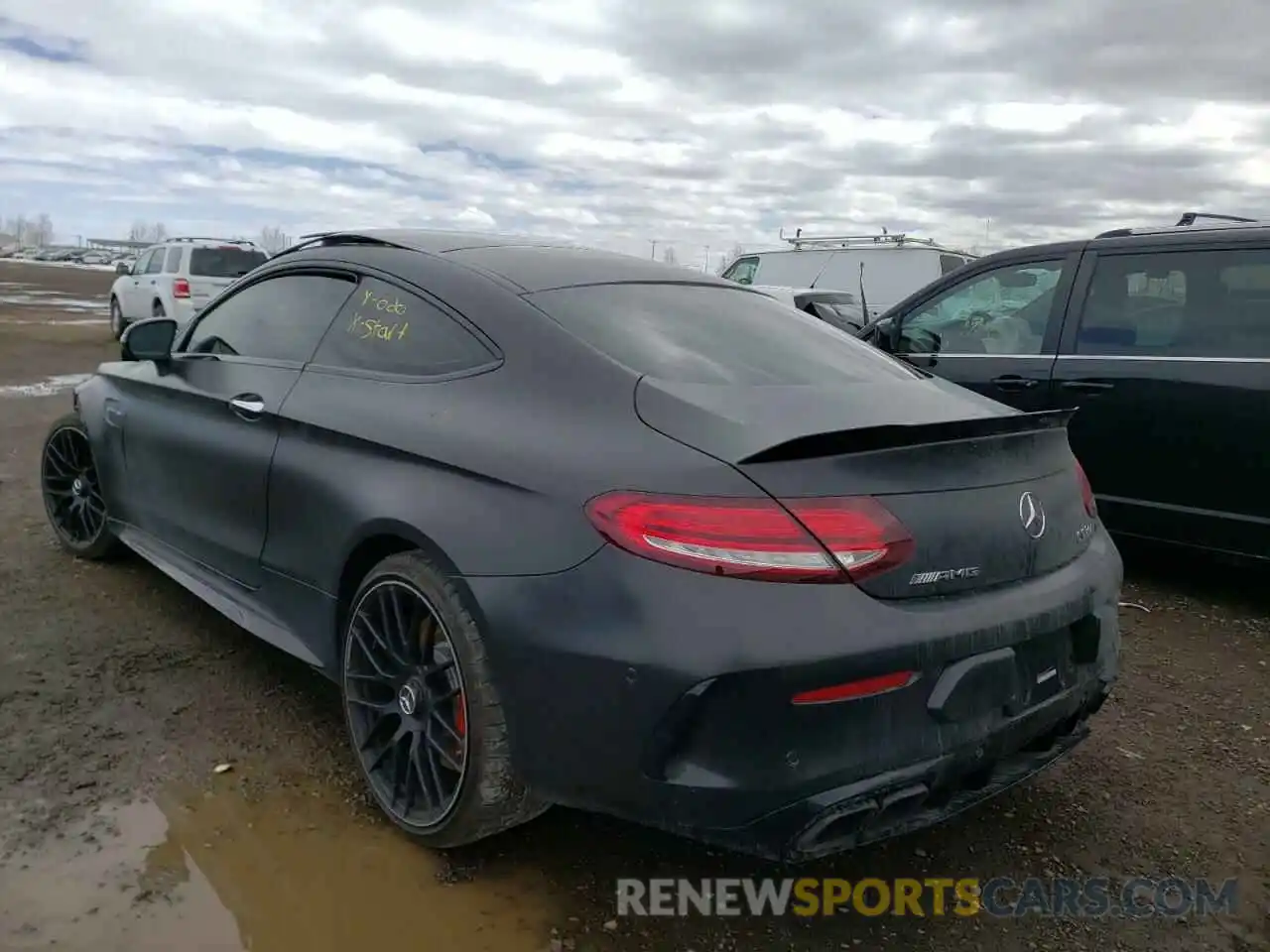 3 Photograph of a damaged car W1KWJ8HB8MG083112 MERCEDES-BENZ C-CLASS 2021