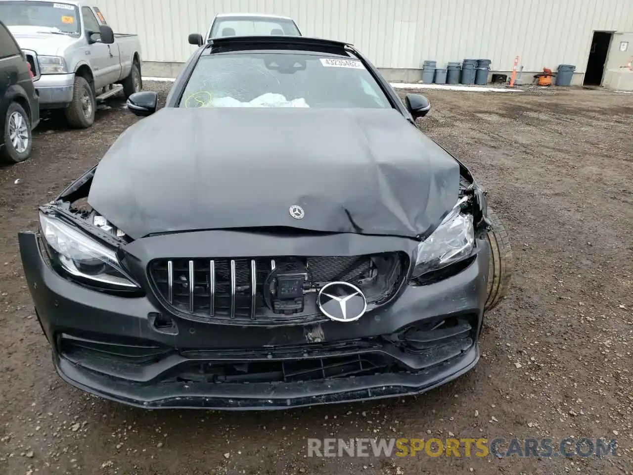 7 Photograph of a damaged car W1KWJ8HB8MG083112 MERCEDES-BENZ C-CLASS 2021