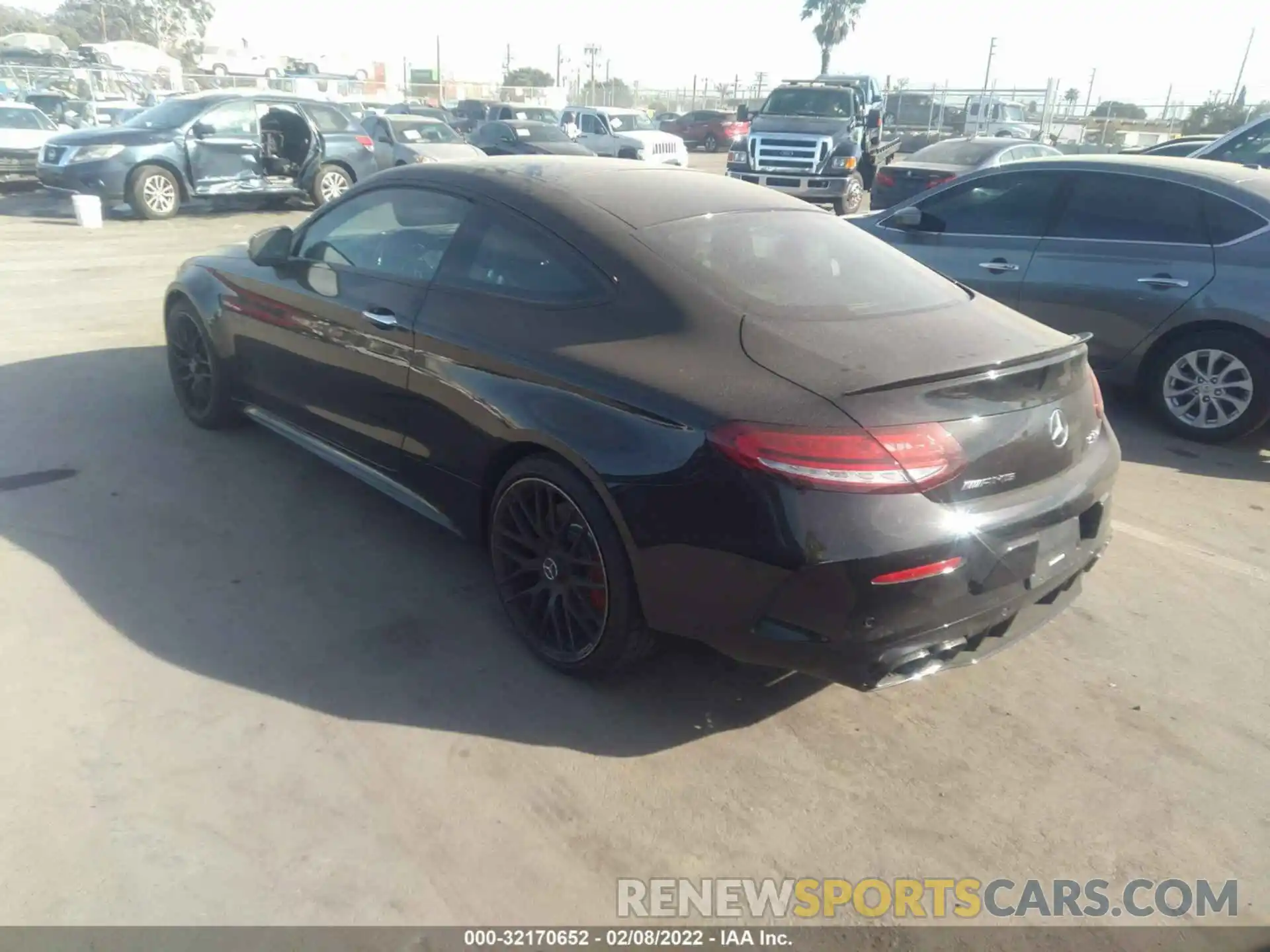 3 Photograph of a damaged car W1KWJ8HB8MG099164 MERCEDES-BENZ C-CLASS 2021