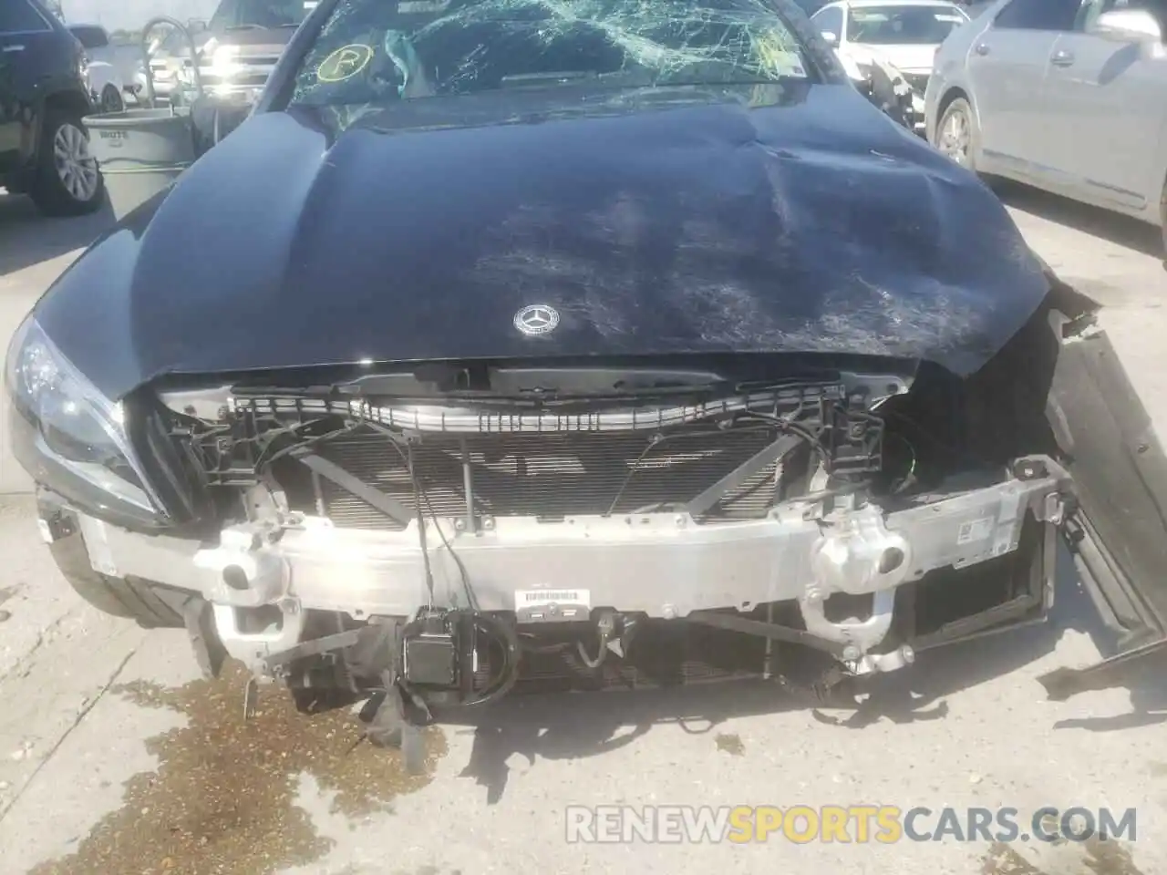 9 Photograph of a damaged car W1KWJ8HB9MG086567 MERCEDES-BENZ C-CLASS 2021