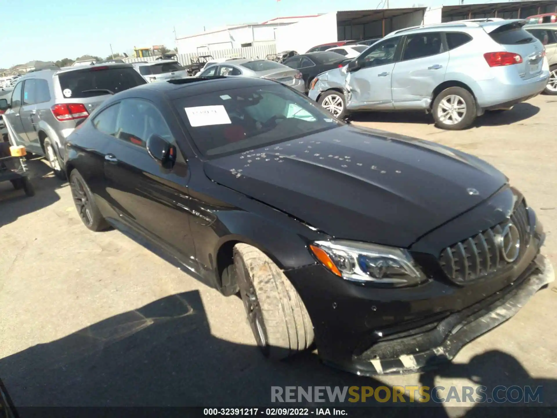 1 Photograph of a damaged car W1KWJ8HB9MG101942 MERCEDES-BENZ C-CLASS 2021