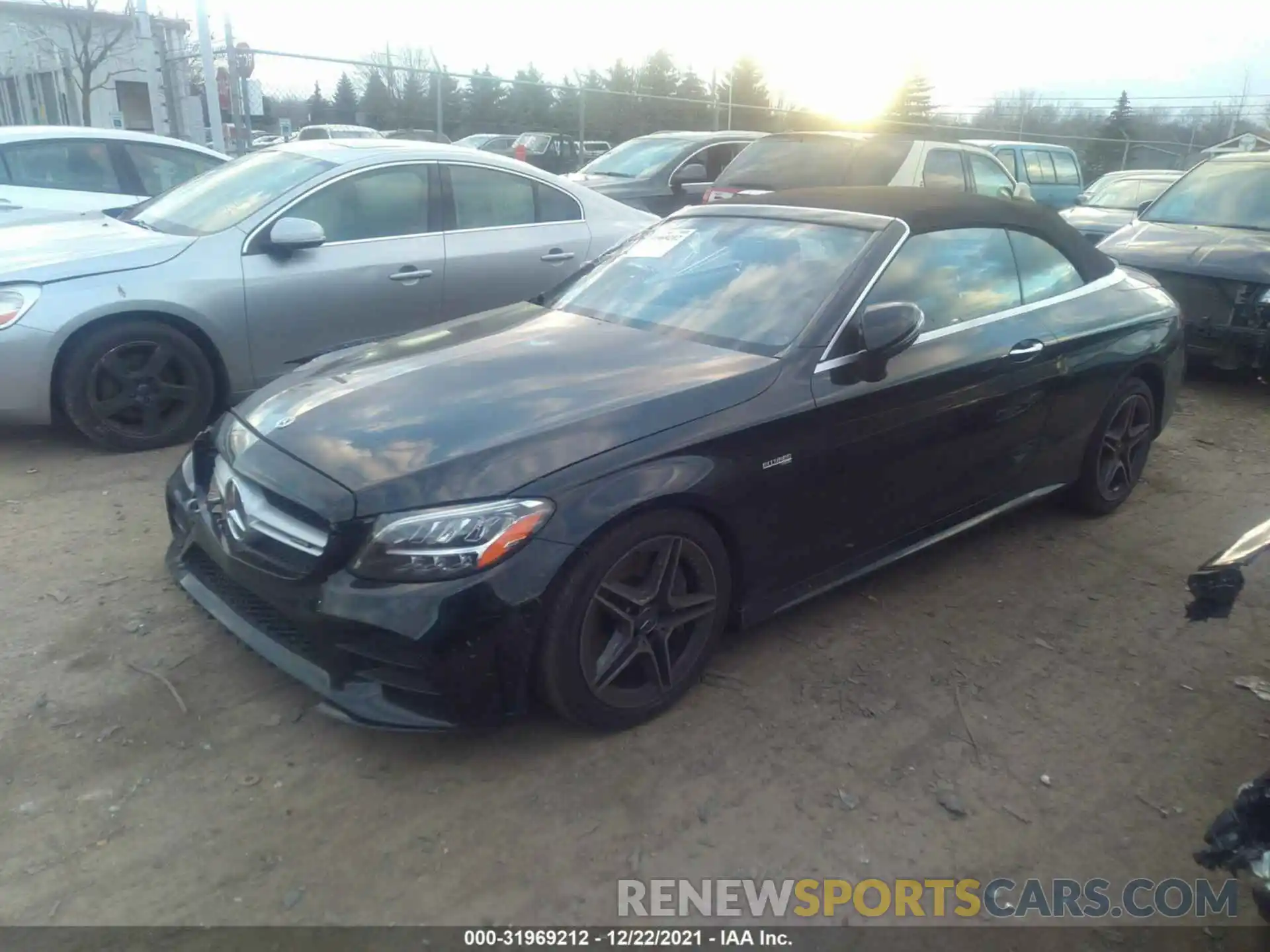 2 Photograph of a damaged car W1KWK6EB5MG097376 MERCEDES-BENZ C-CLASS 2021